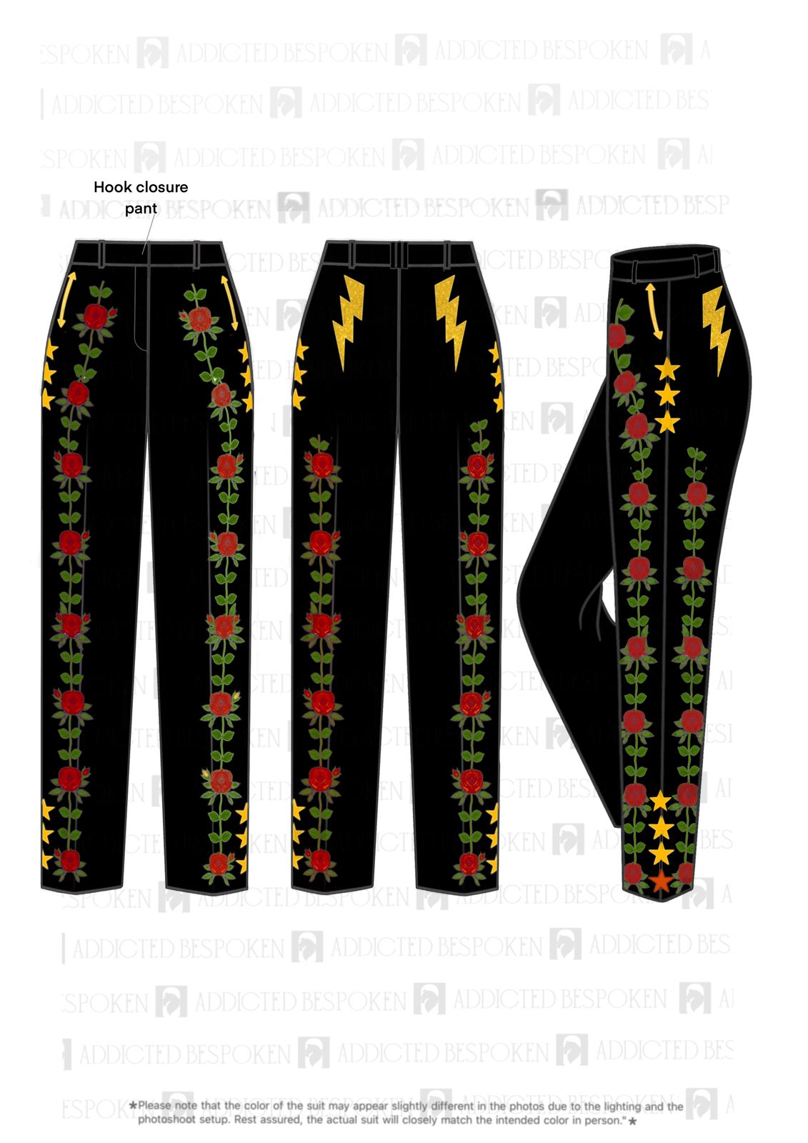 Custom Made 3pc suit + Shirt for Tracy