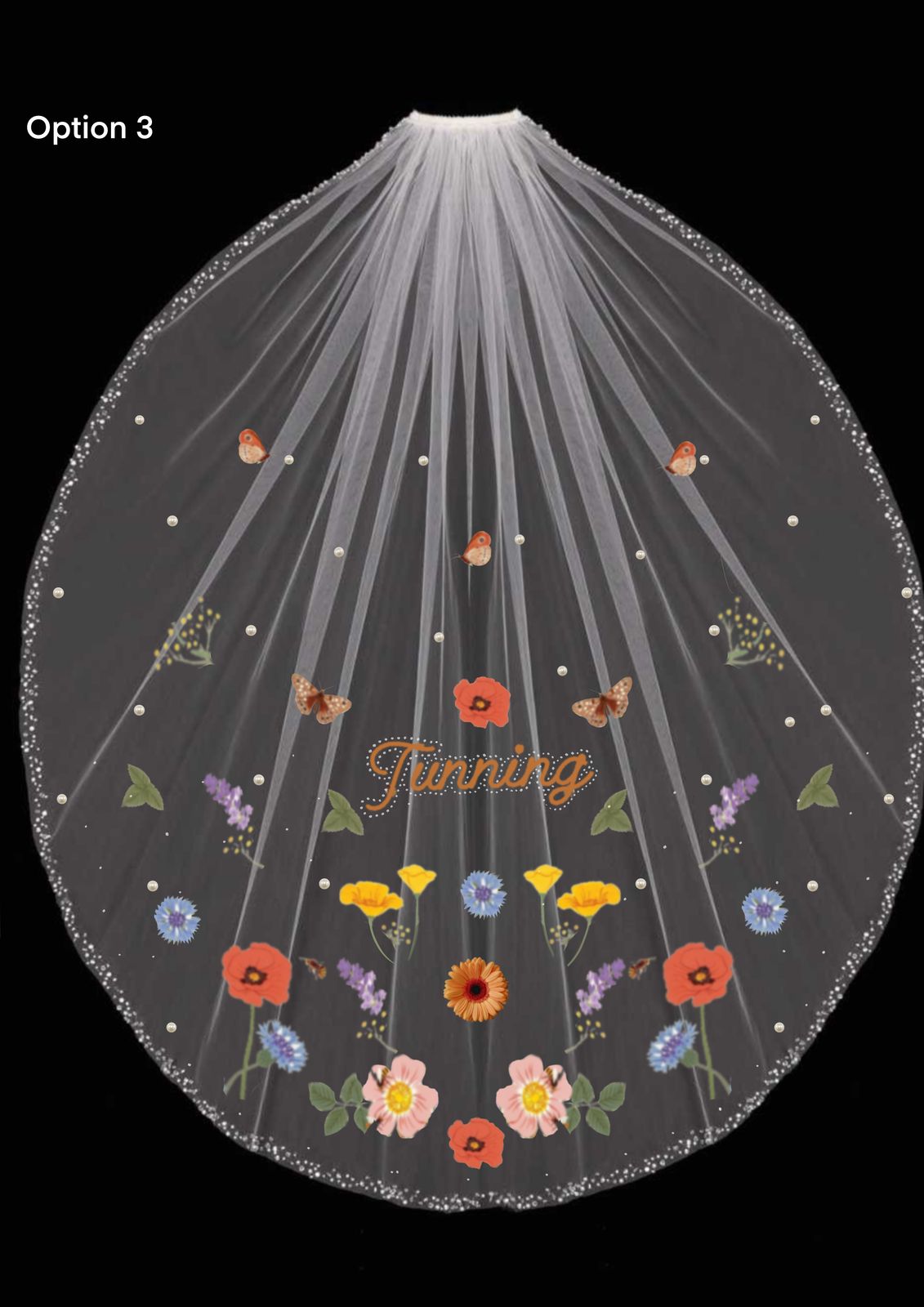 Custom Made 2pc suit for Devon Tunning + Veil