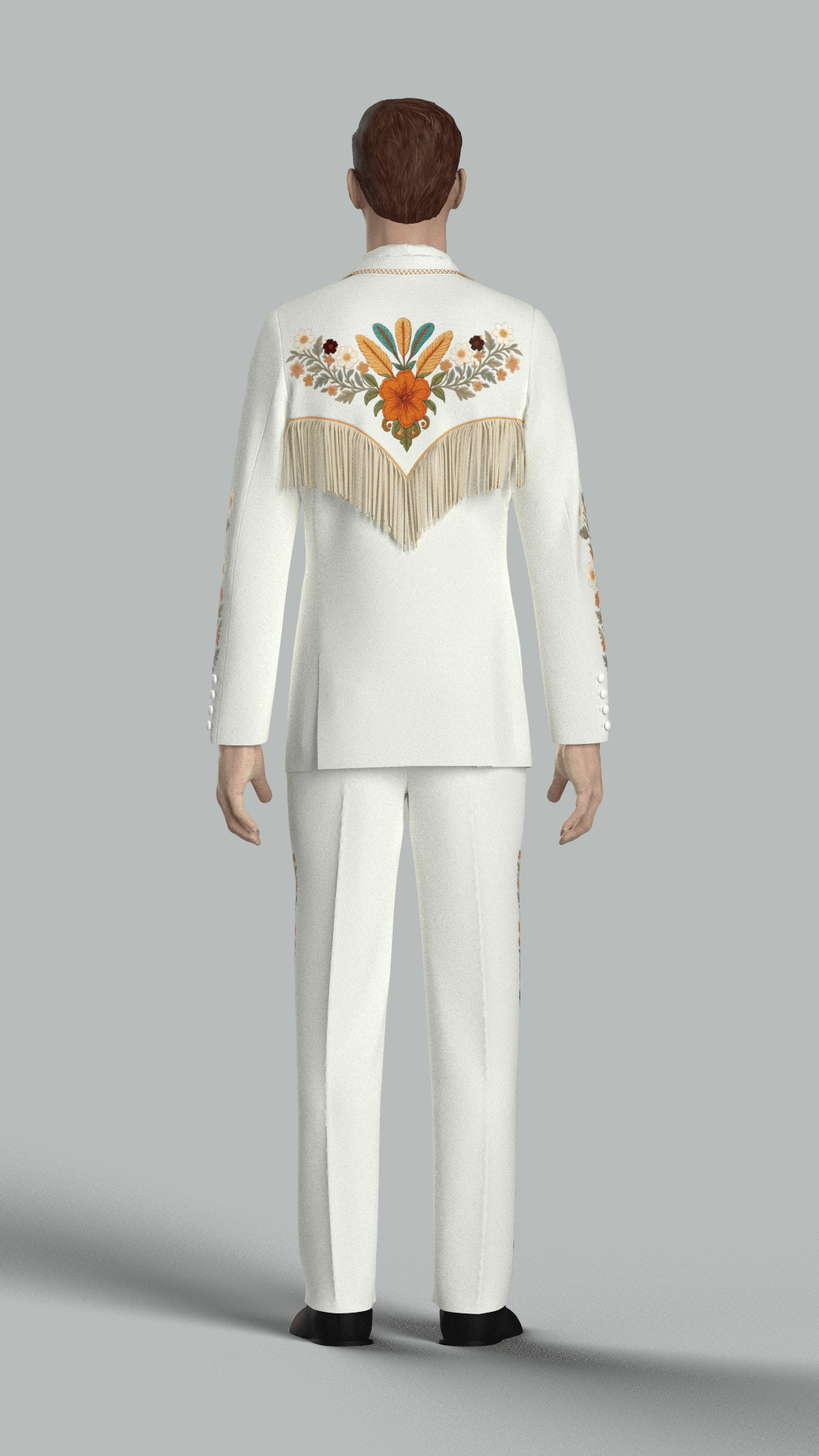 Custom made 2pc suit for Daniel