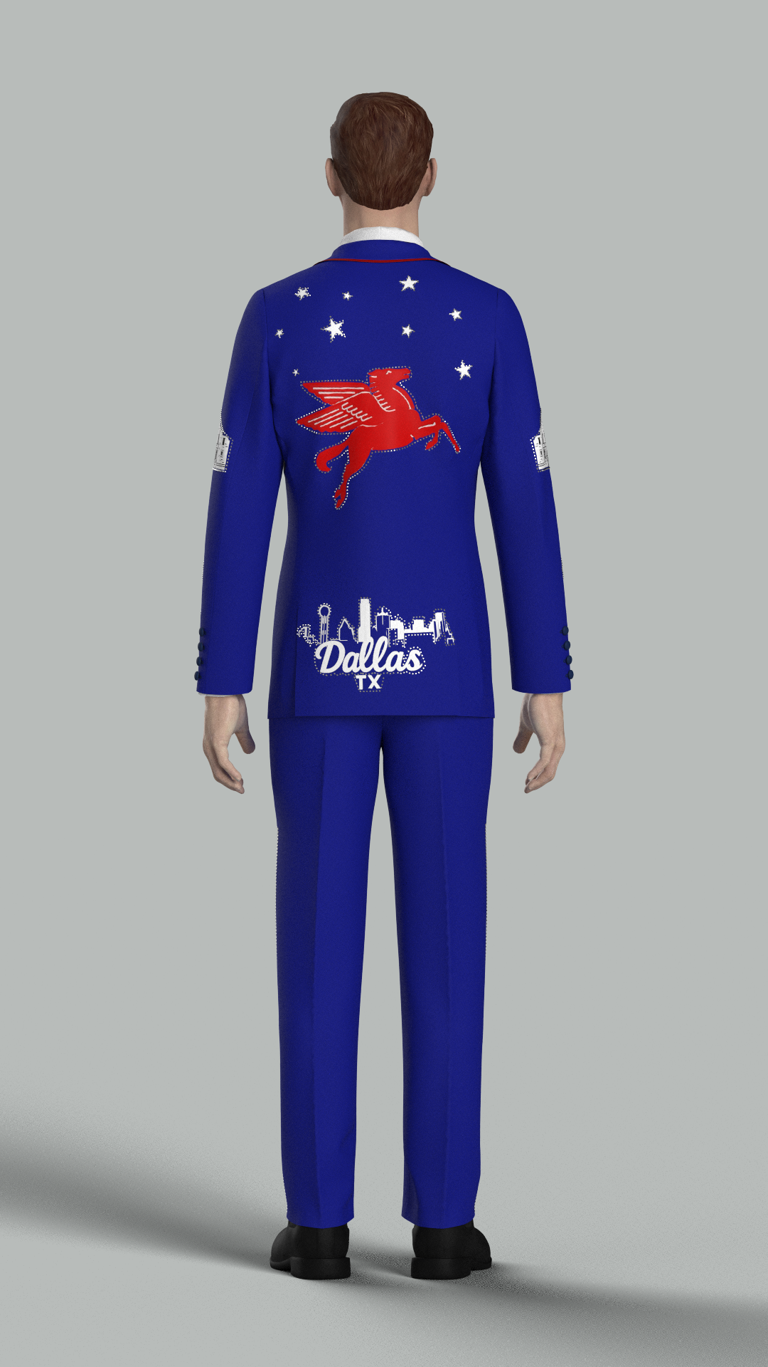 Custom Made 2pc suit for Ben D. Briggs