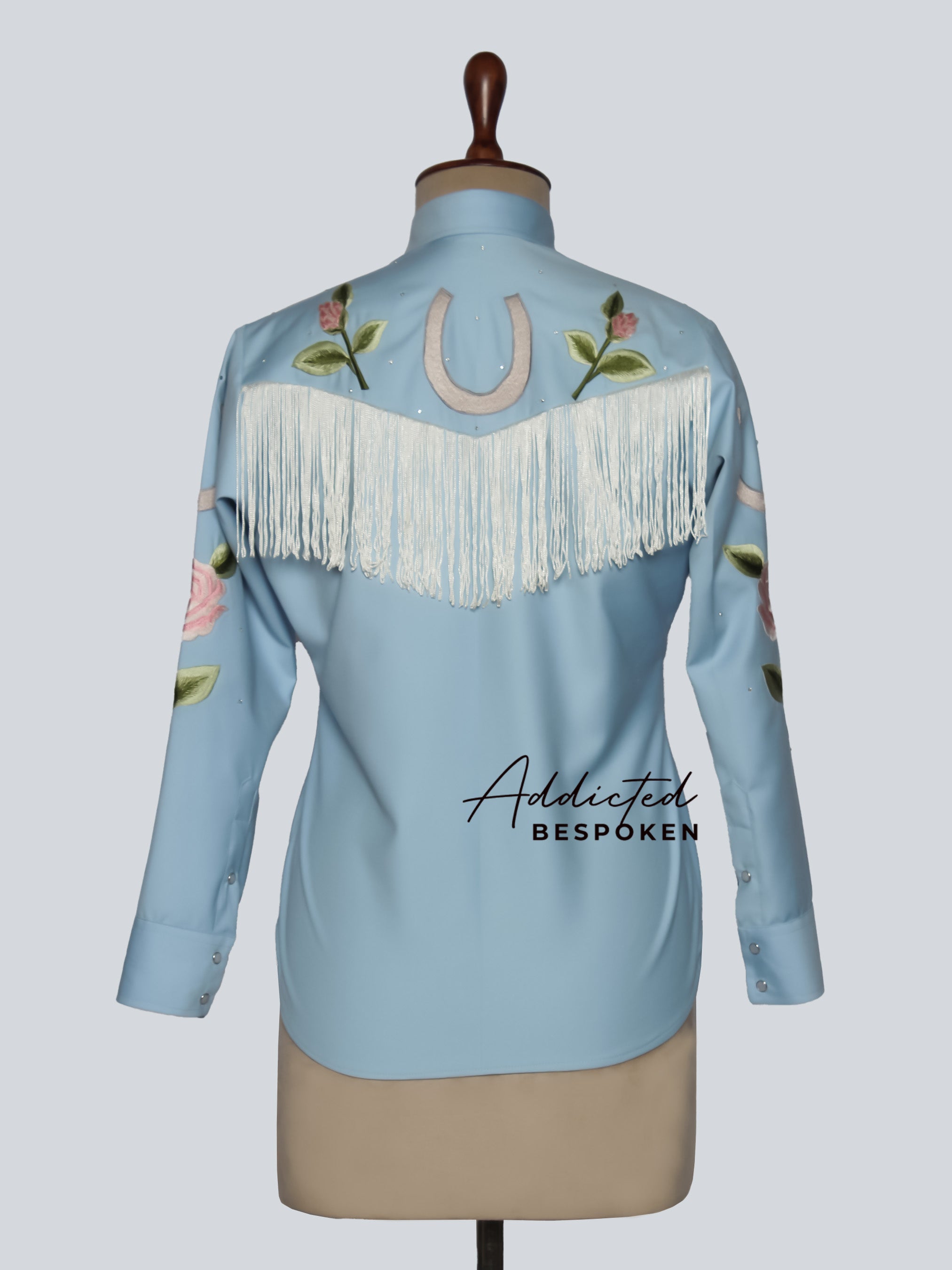Fringe Embroidered Western Shirt