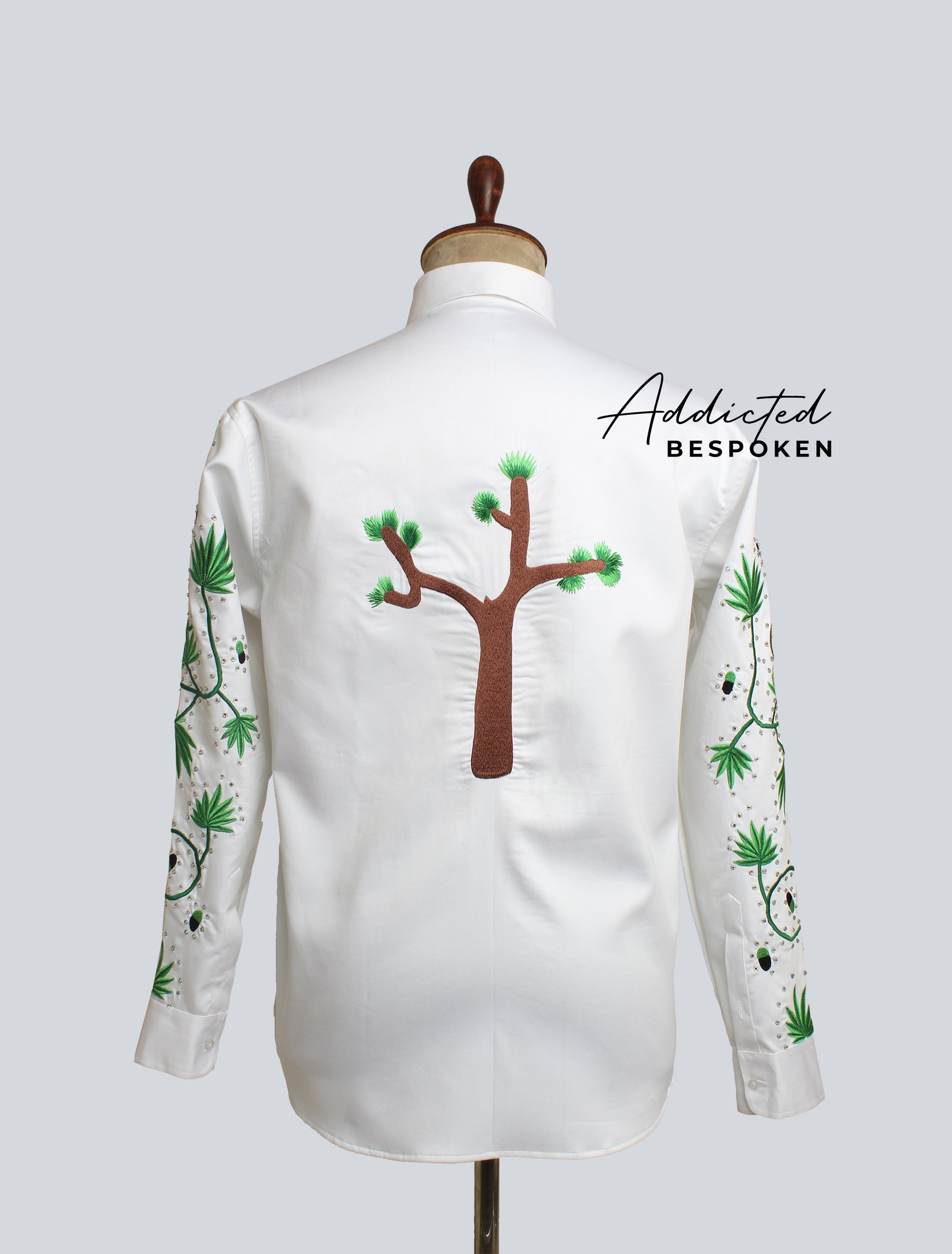 Western Guitar Flowers Shirt Addicted Bespoken