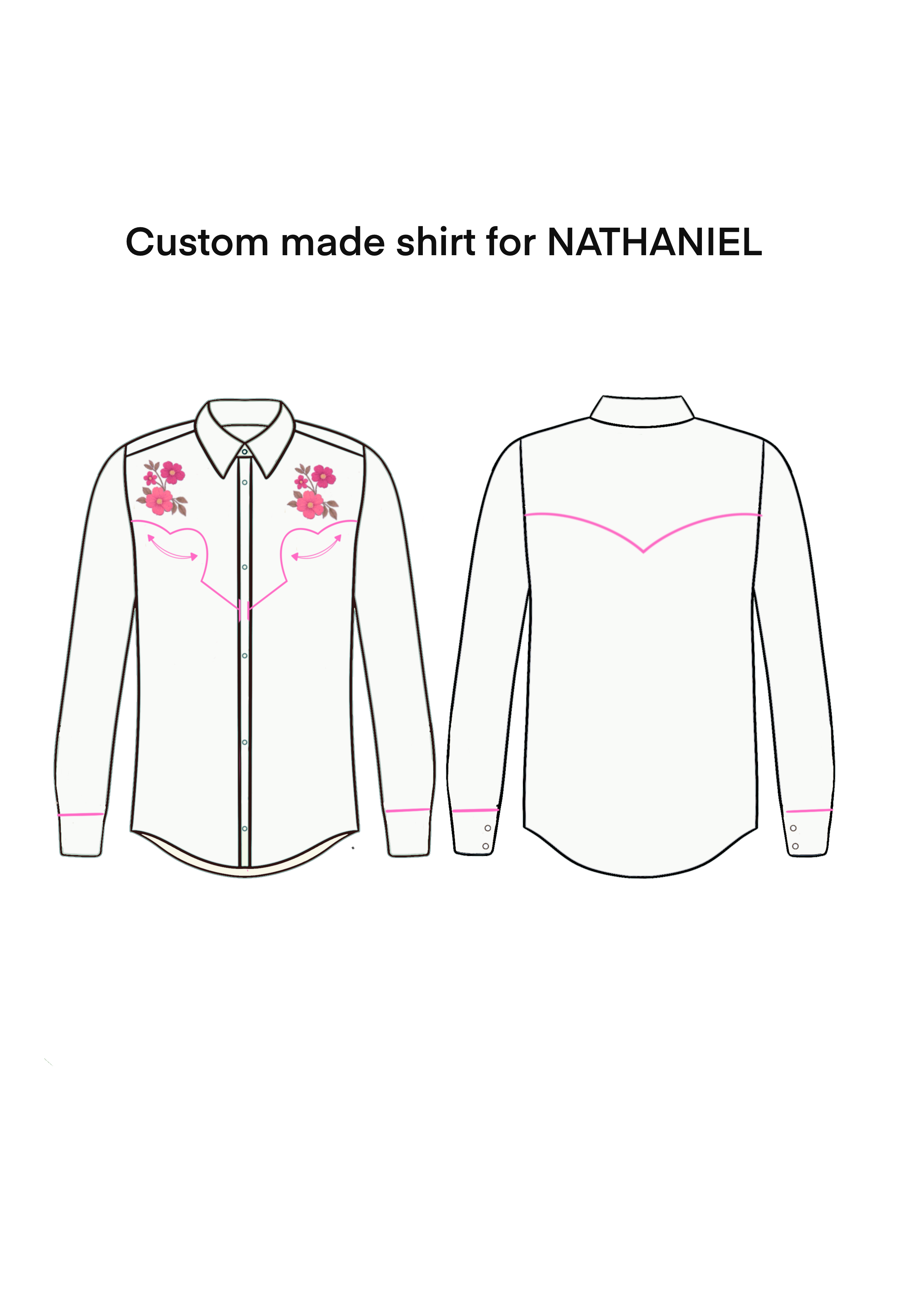 Custom Made 2 Piece Embroidered Suit for Nathaniel (Free Goodies) Addicted Bespoken