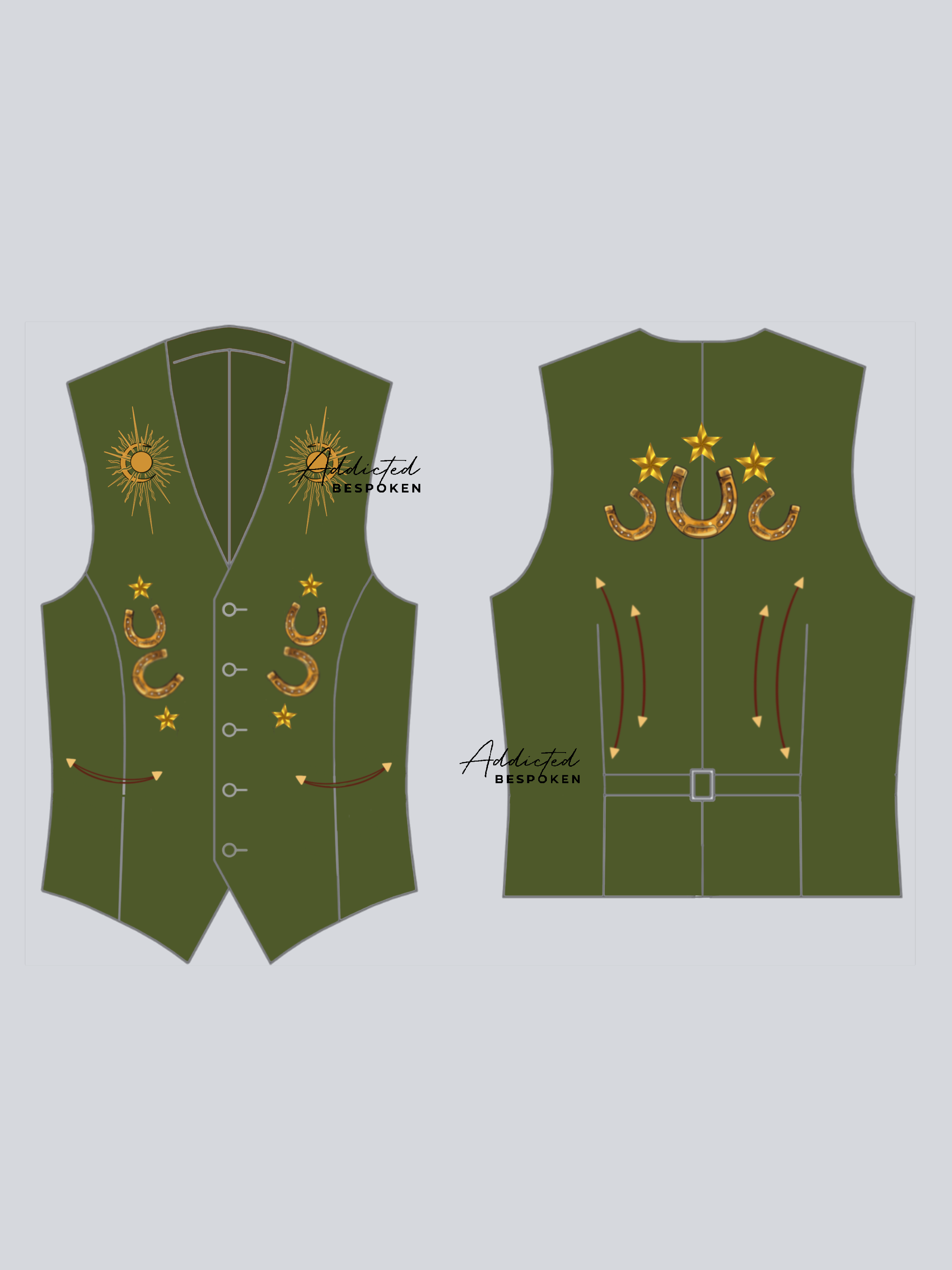 Rowan | Tailored Western-Inspired Classic Vest main image 1