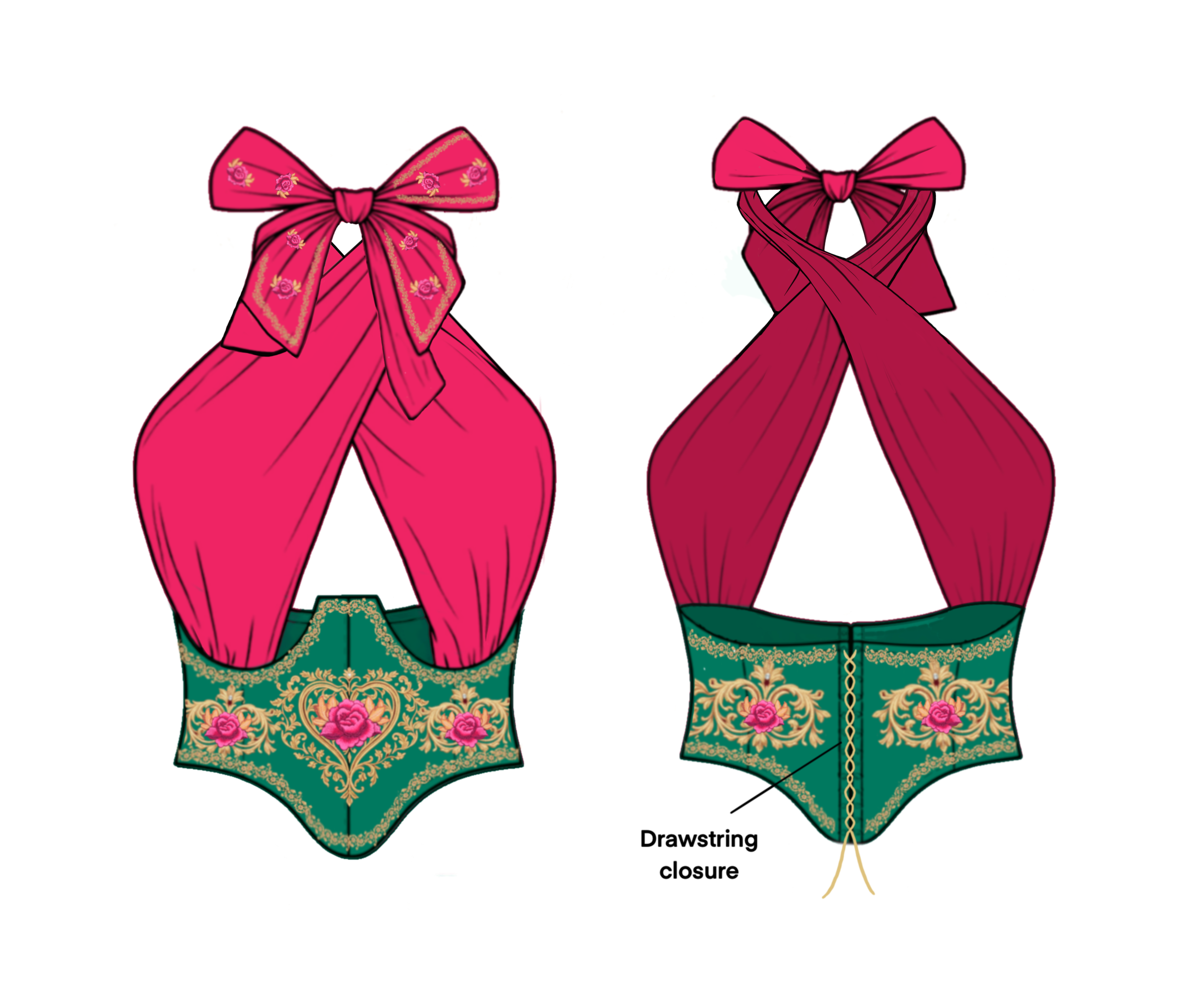 Custom Made Mariachi Outfits for Andrea (50% Payment) Addicted Bespoken