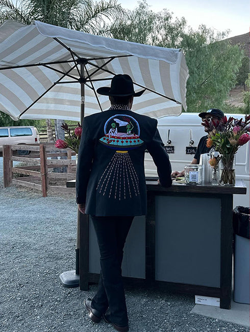 Embroidered Blazers