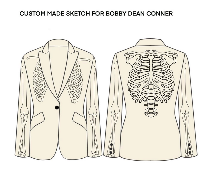 Custom 2Pc Suit for Bobby Dean Conner