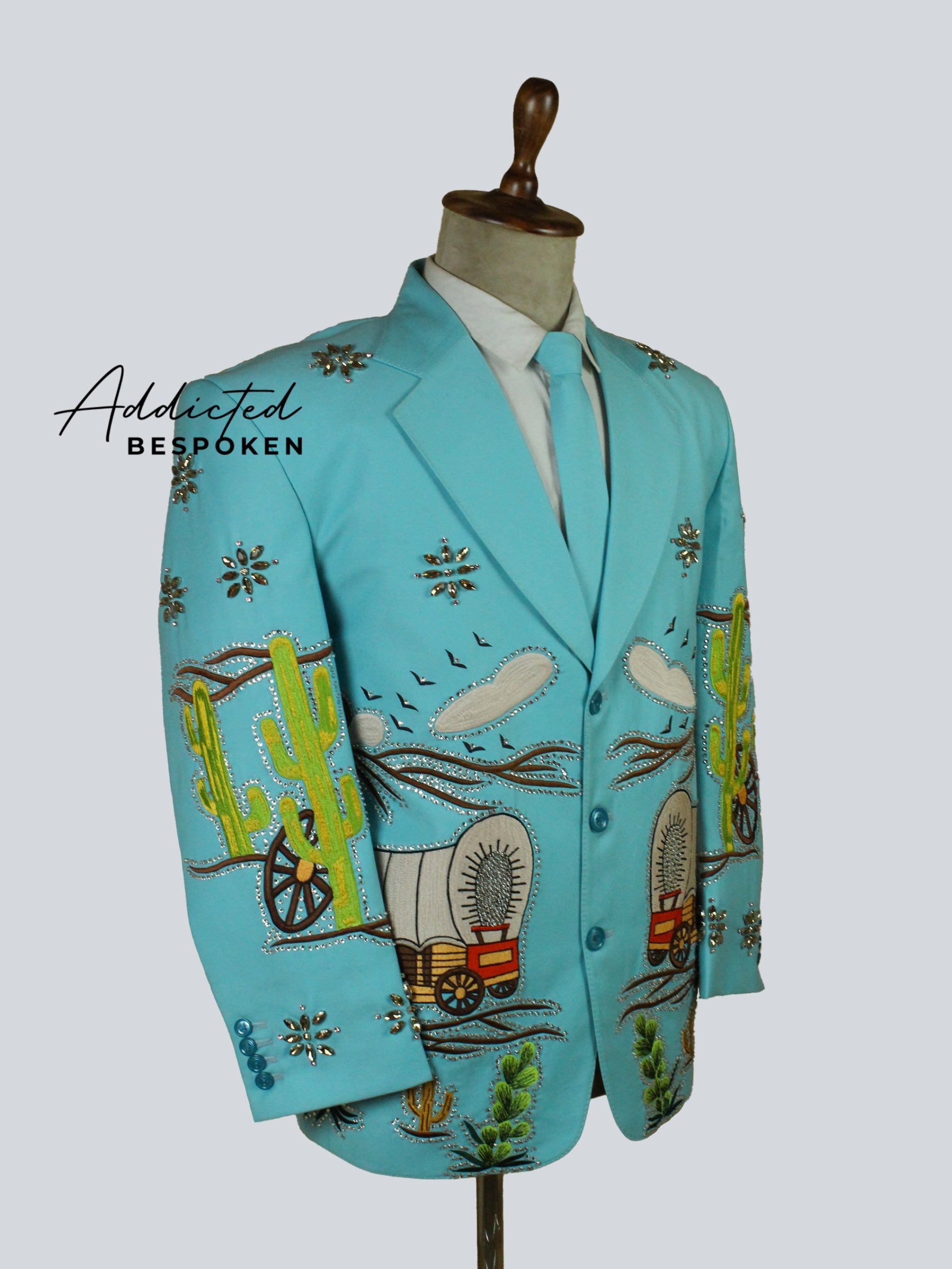 Western Suit, Embroidered Western Suits, Bespoke Wedding Suits, Wedding Men suits, Modern Groom Attire.