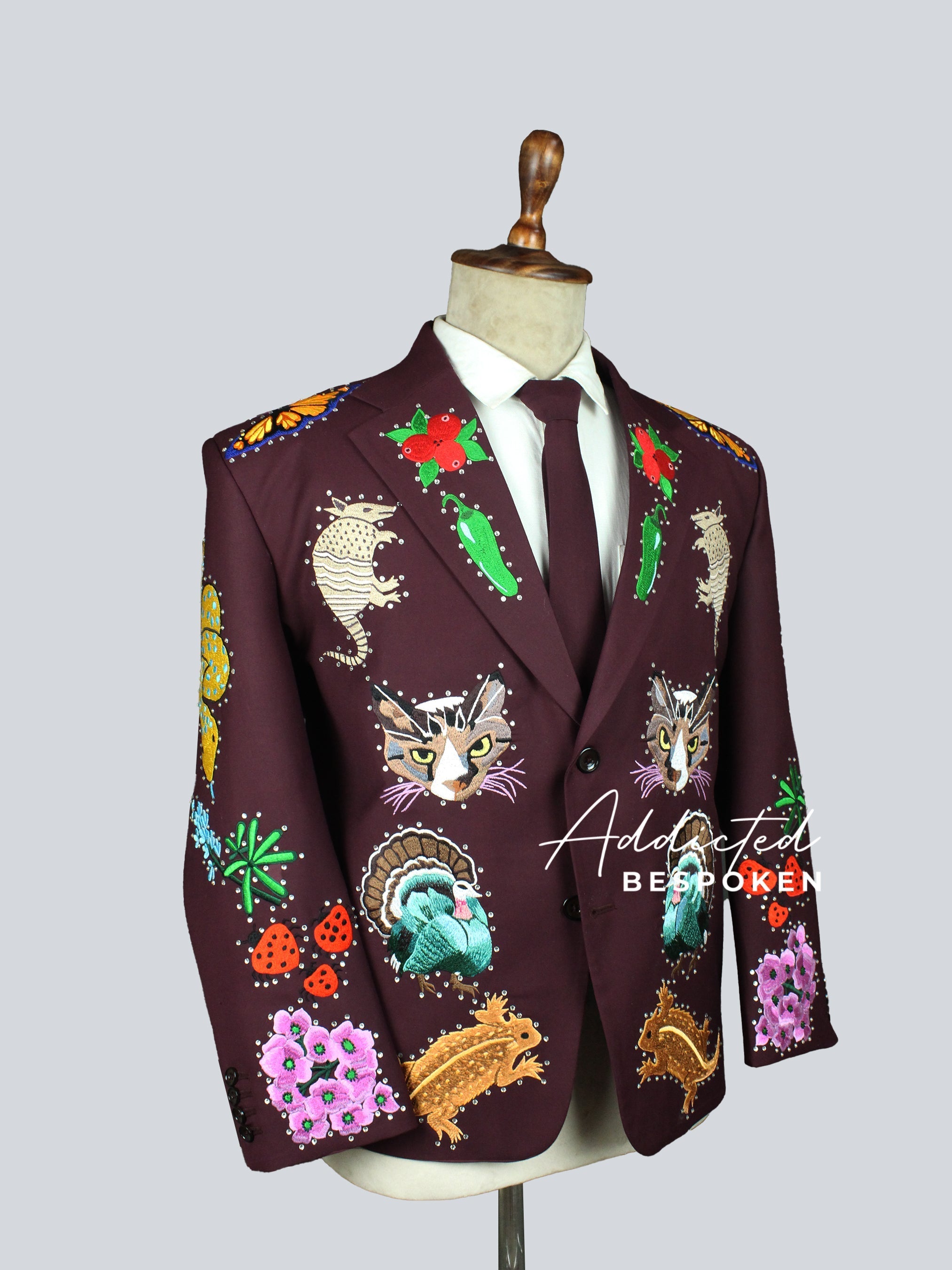 Forest Themed Western Suit Addicted Bespoken