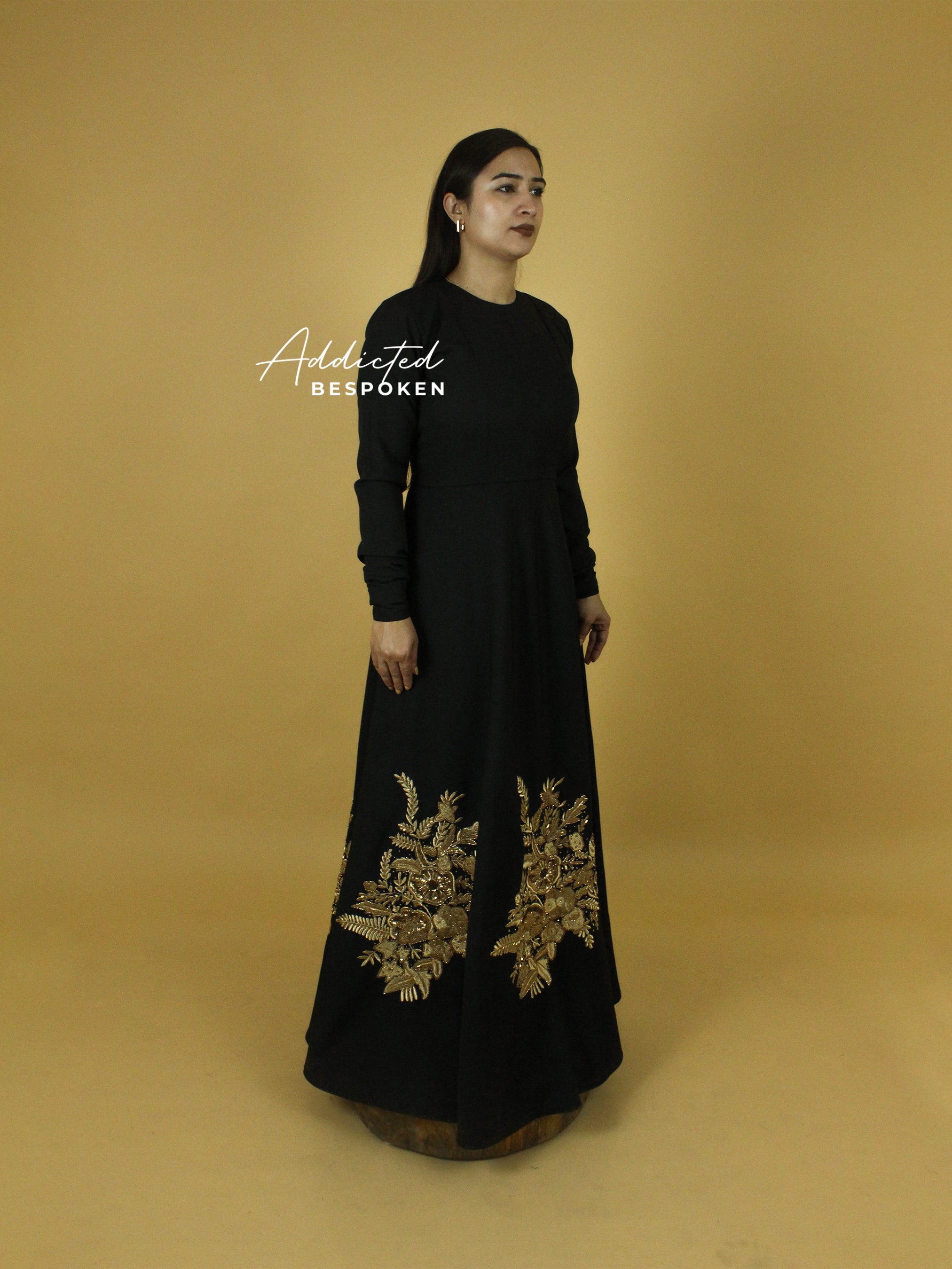 Elegant Embellished Evening Gown Addicted Bespoken