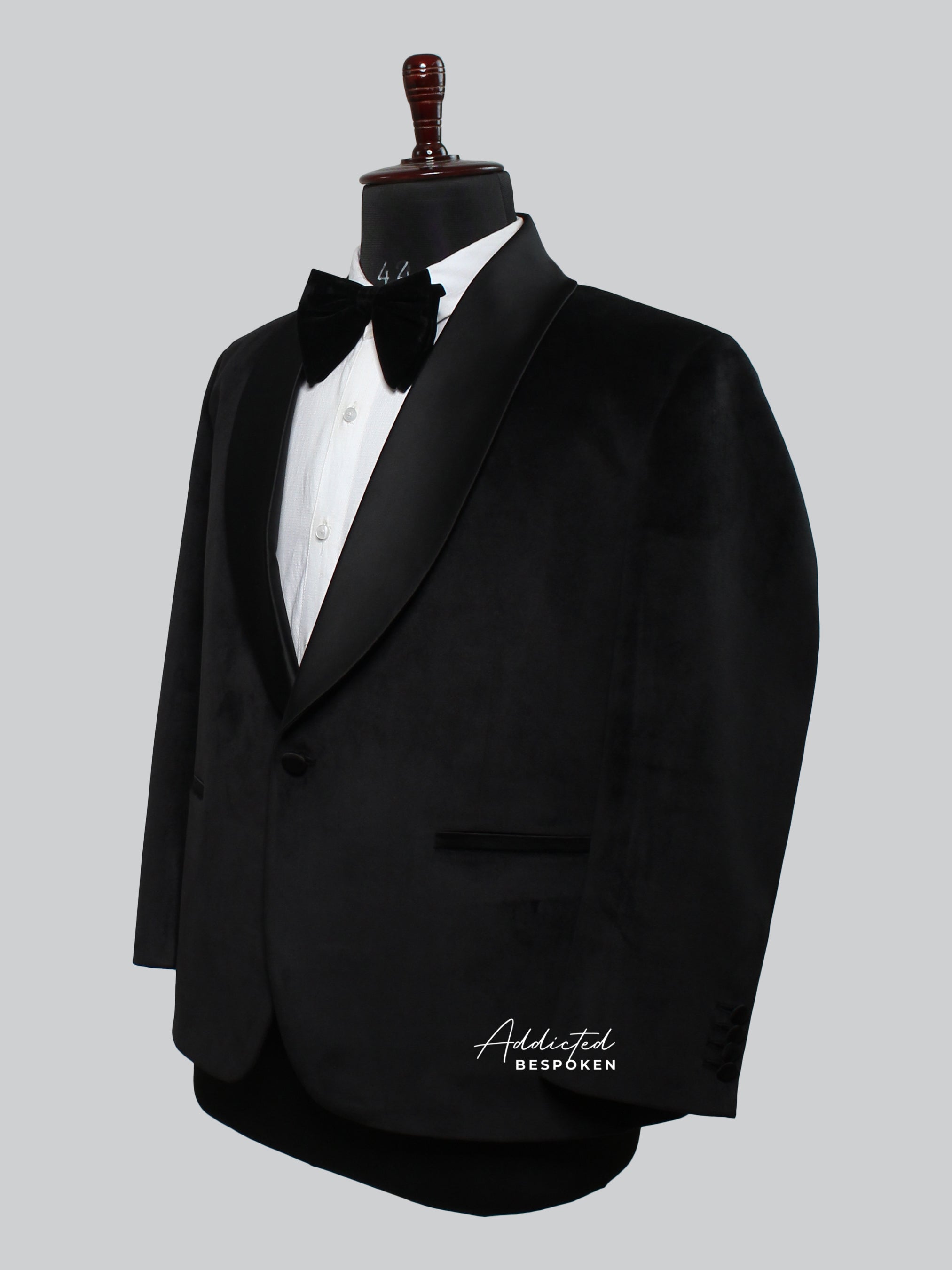 Custom Made Black Tuxedo Addicted Bespoken