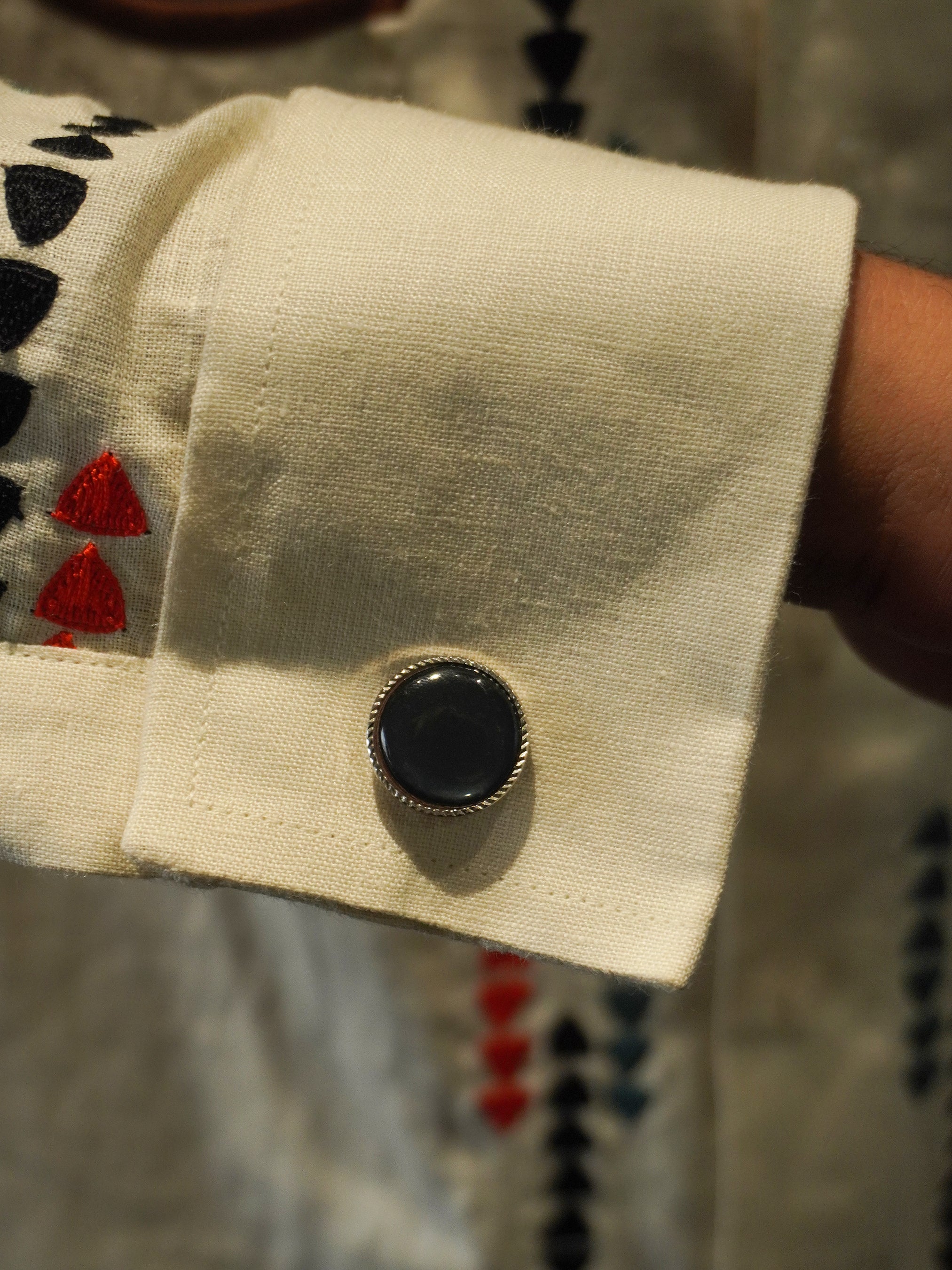 Elegant Onyx Cufflinks