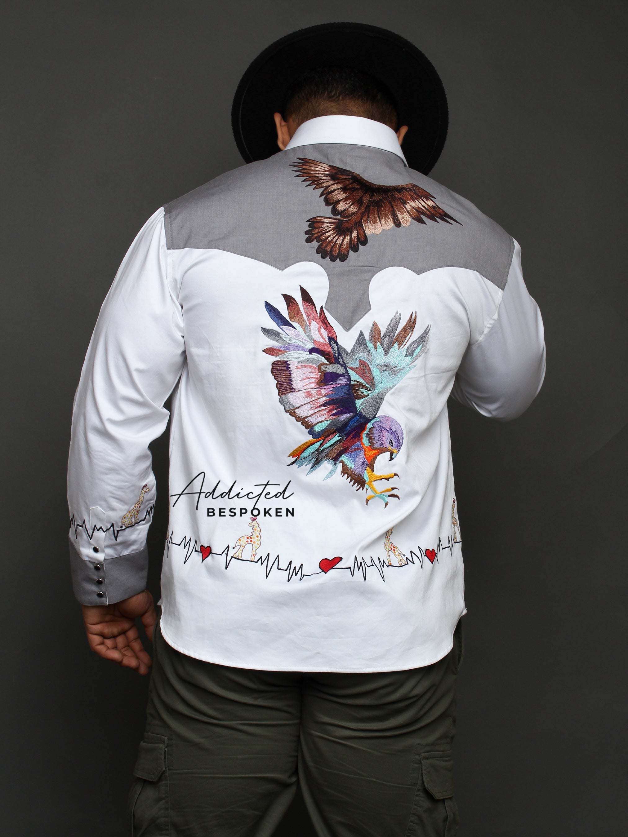 Snazzy Western Jungle Shirt Addicted Bespoken