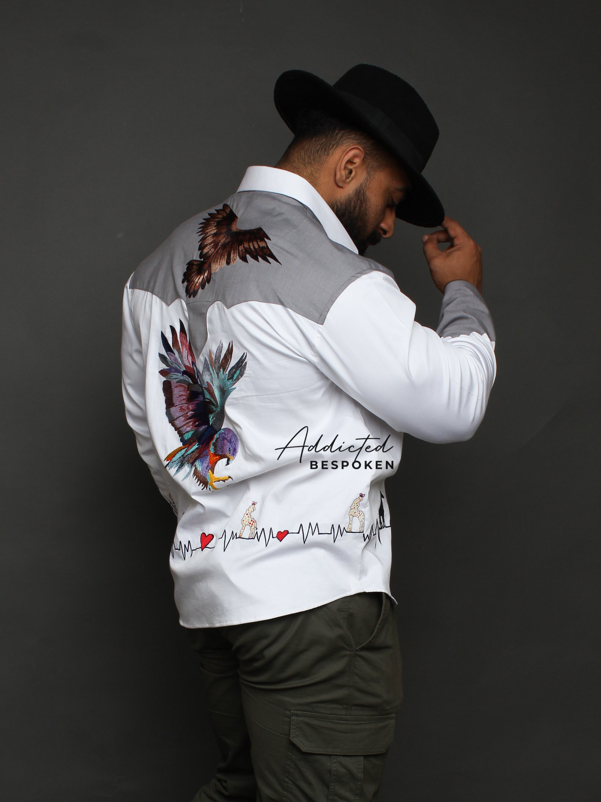 Snazzy Western Jungle Shirt Addicted Bespoken