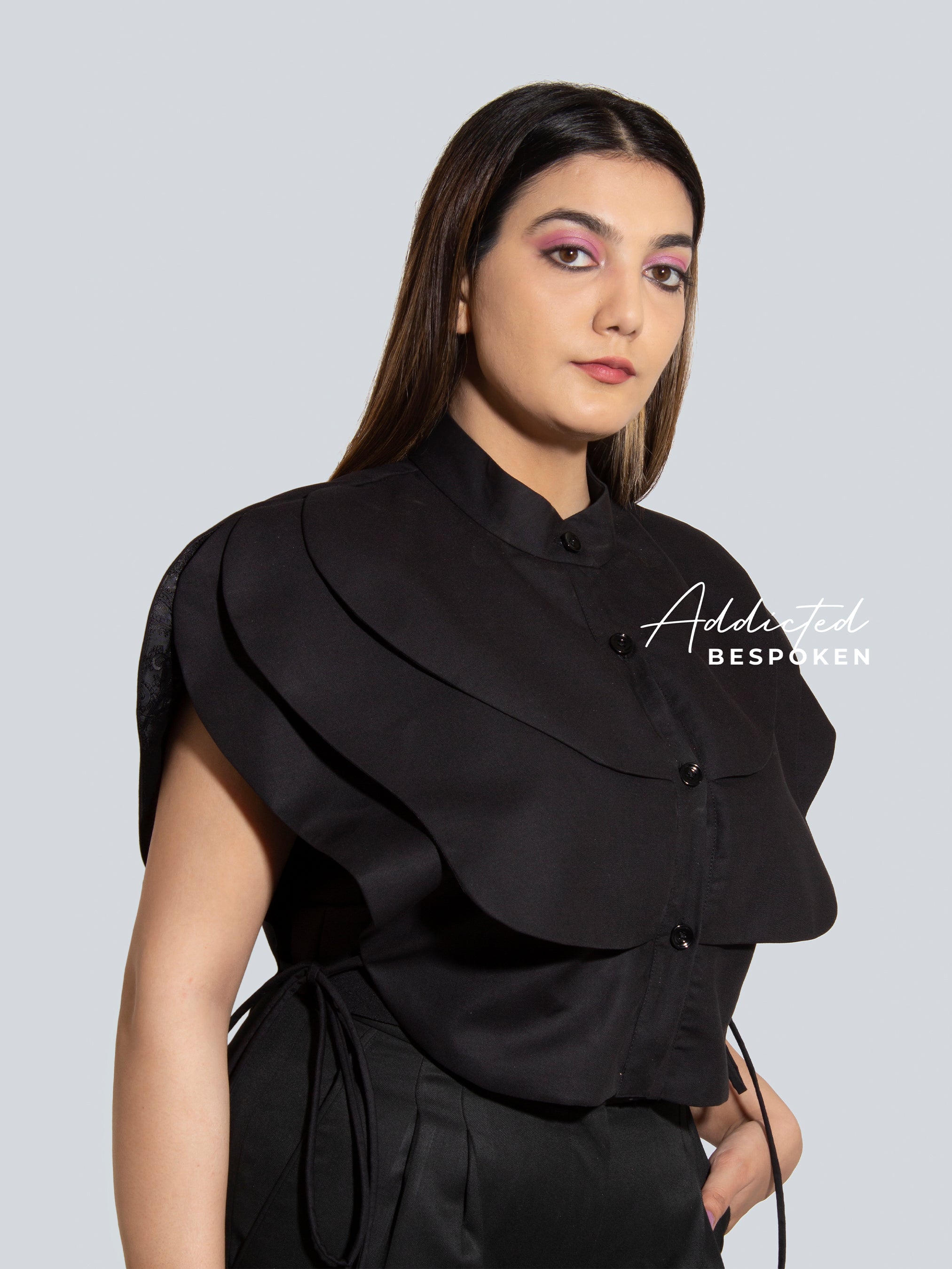 Ruffled Cocktail Statement Shirt Addicted Bespoken