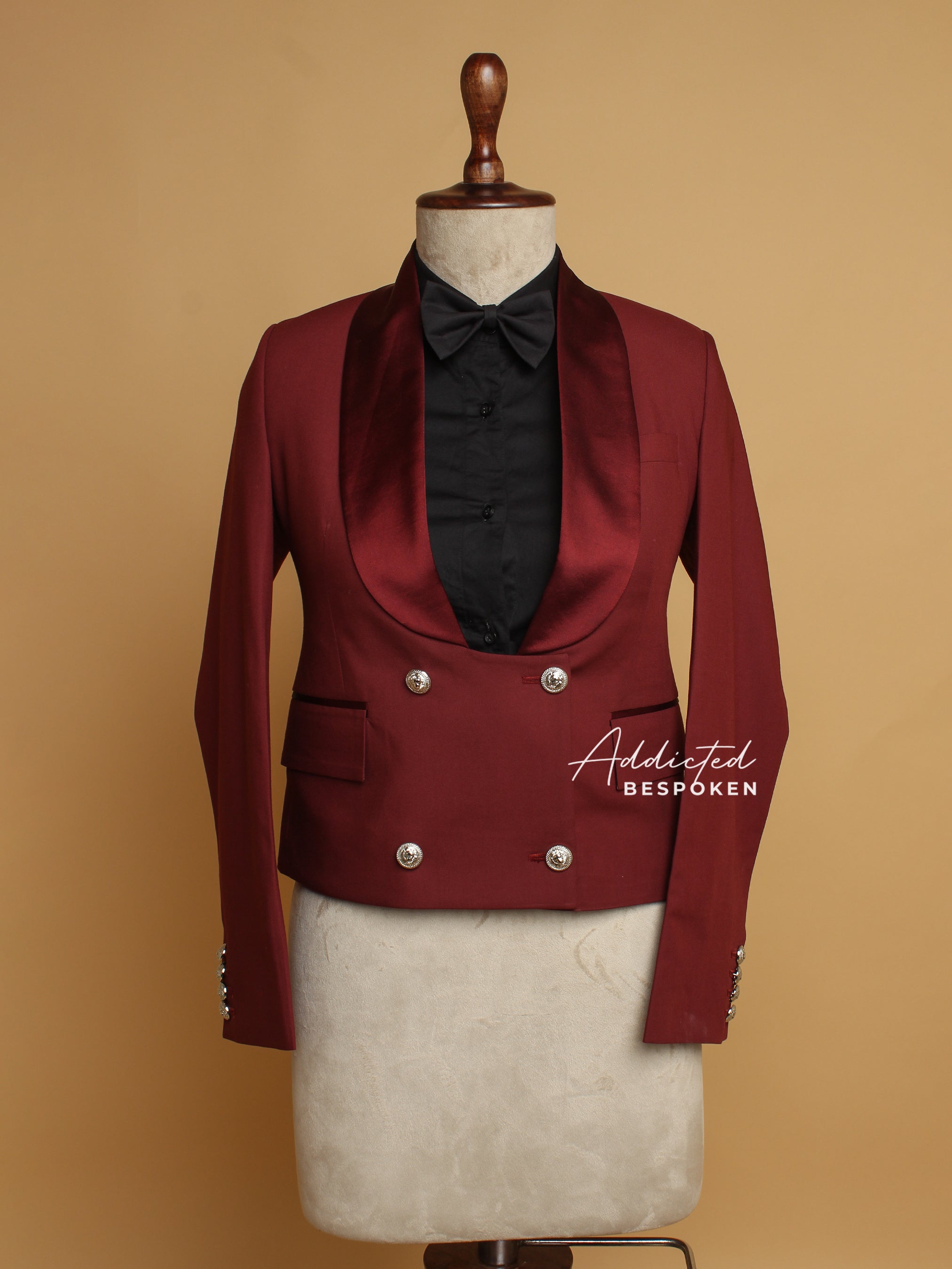 Wine Tuxedo Suit Addicted Bespoken