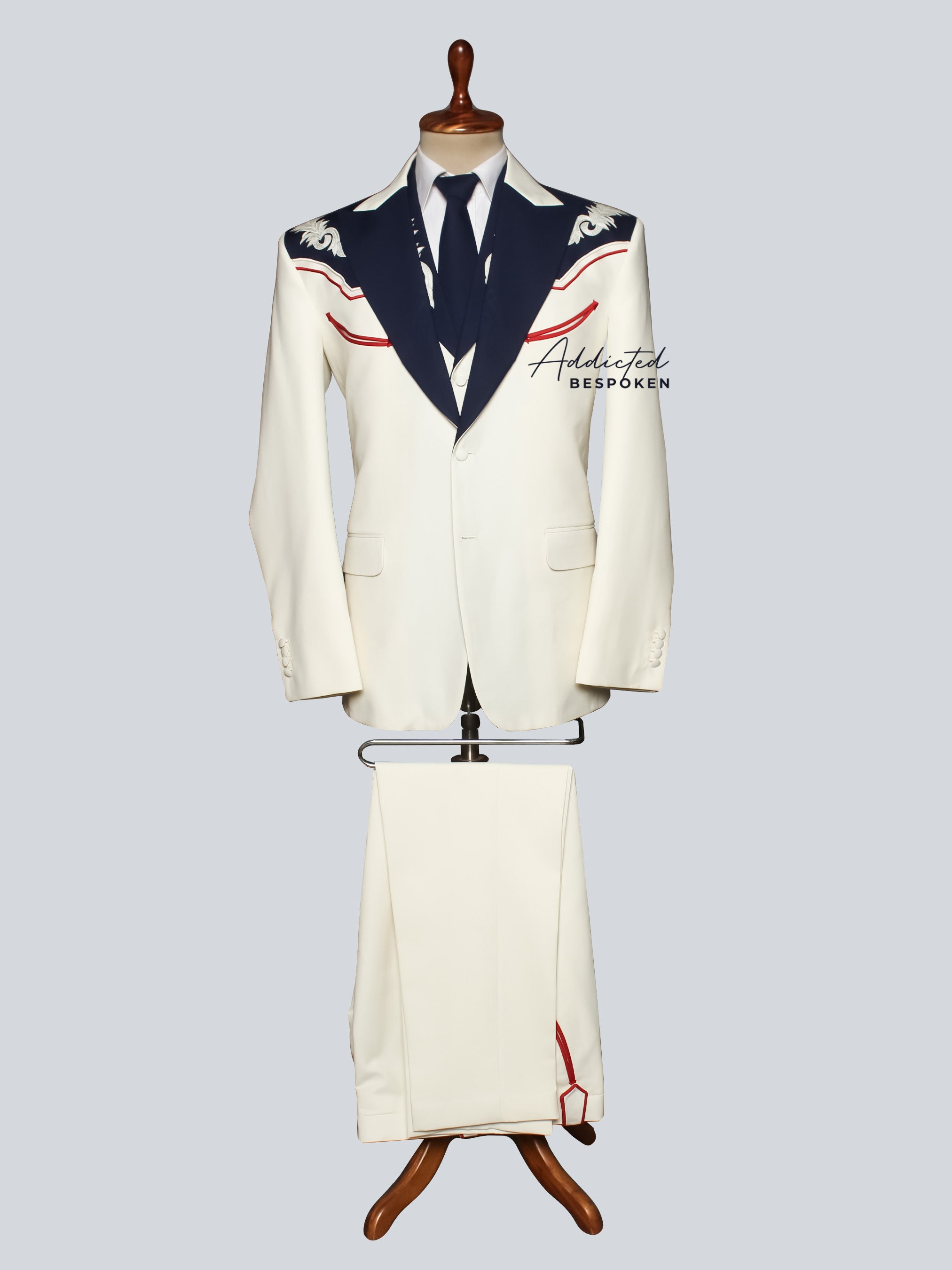 Western Yoke Bespoke Suit Addicted Bespoken