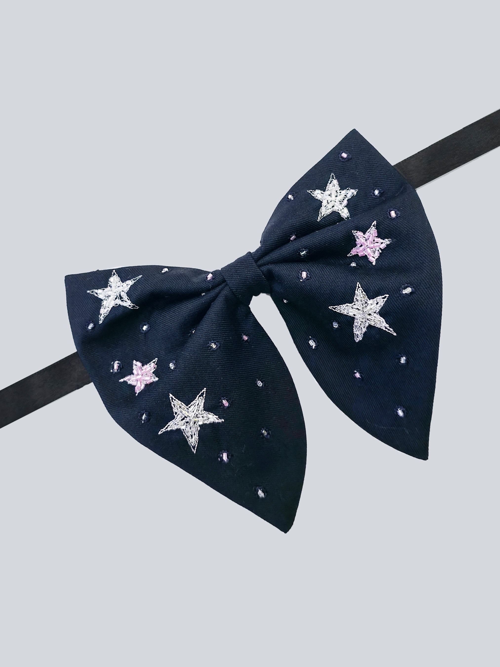 Handmade Starry Night Bow Tie