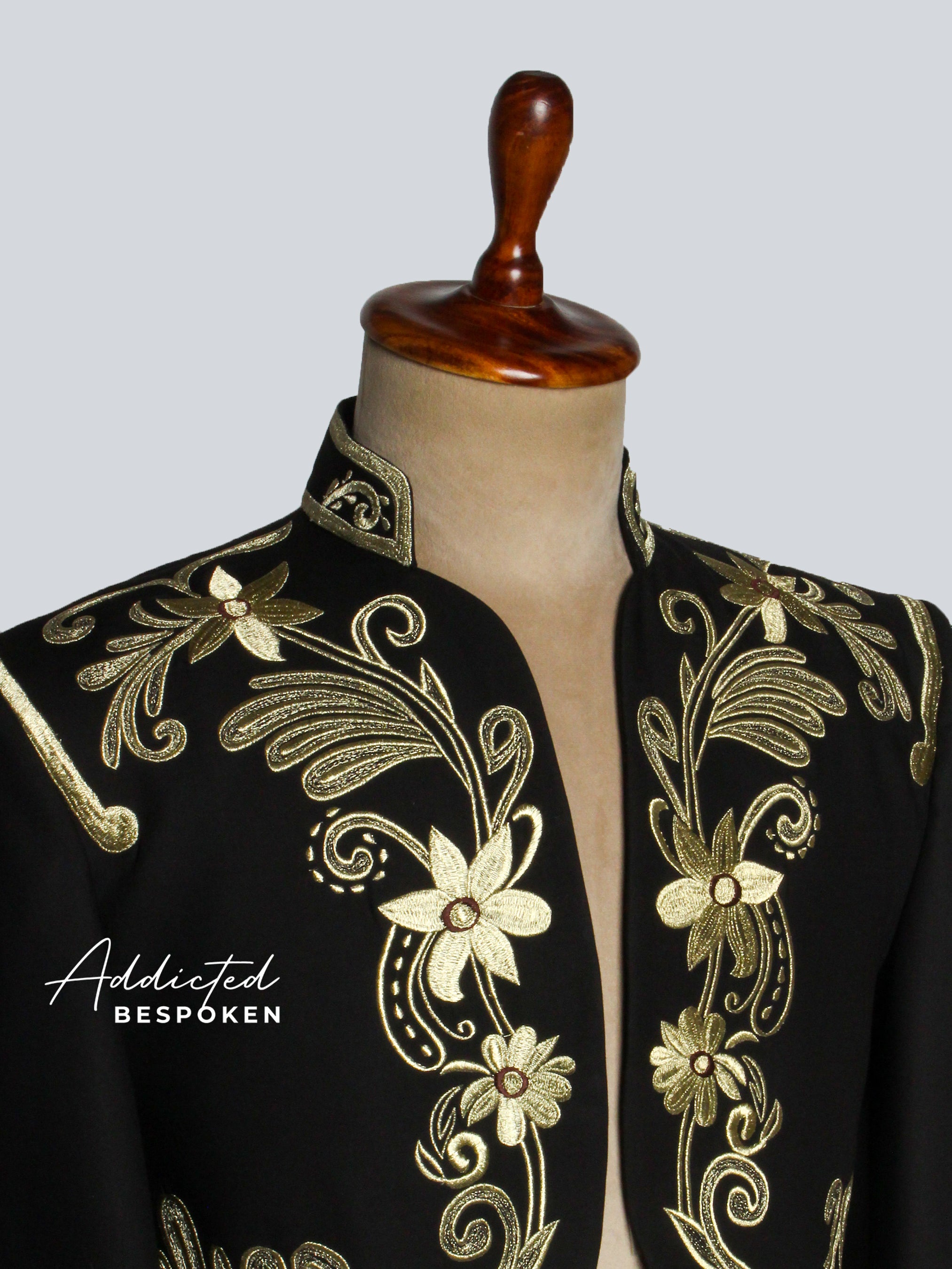Signature Charro Bolero Embroidered Jacket