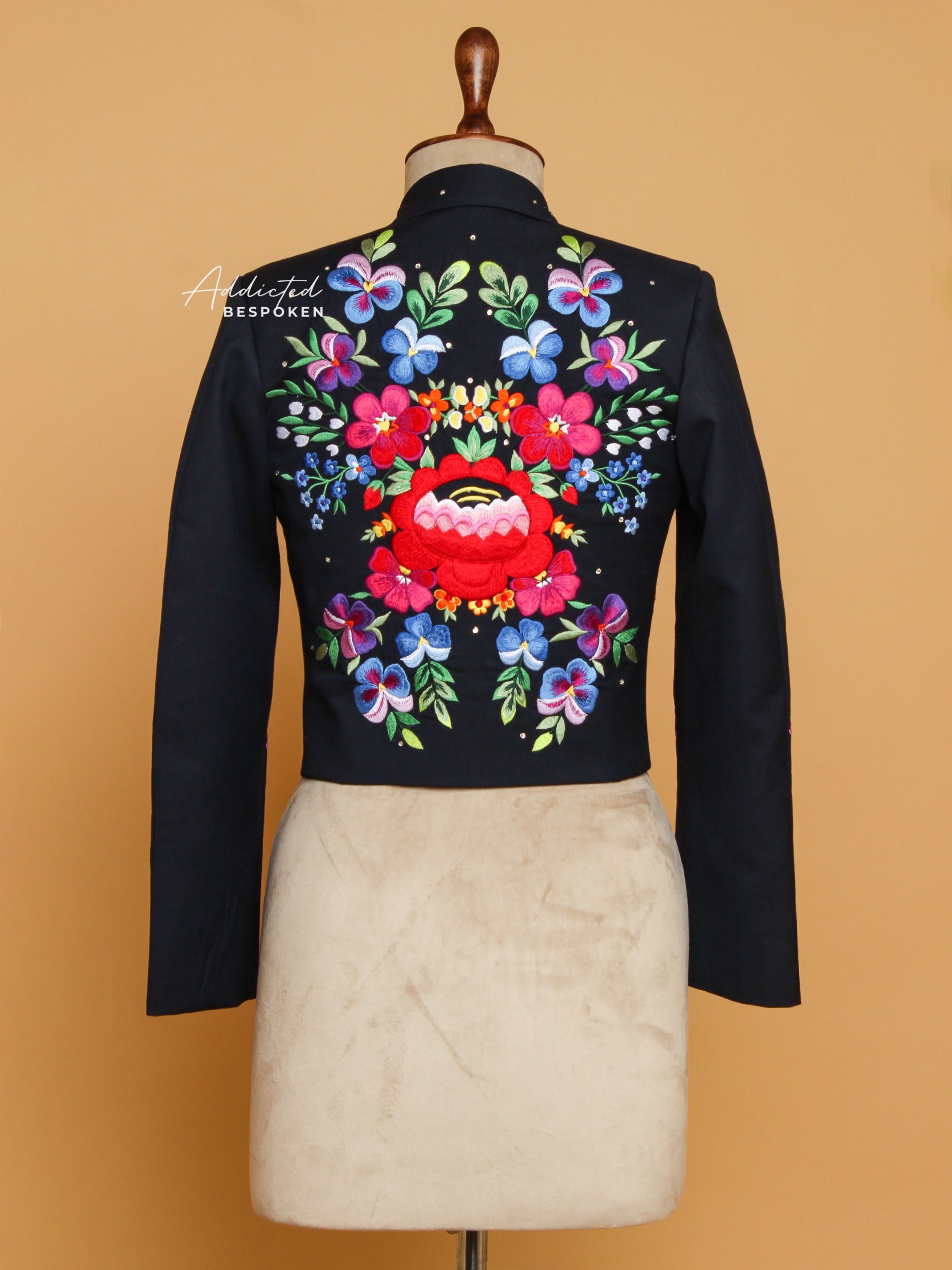 Botanical Embroidered Jacket Addicted Bespoken