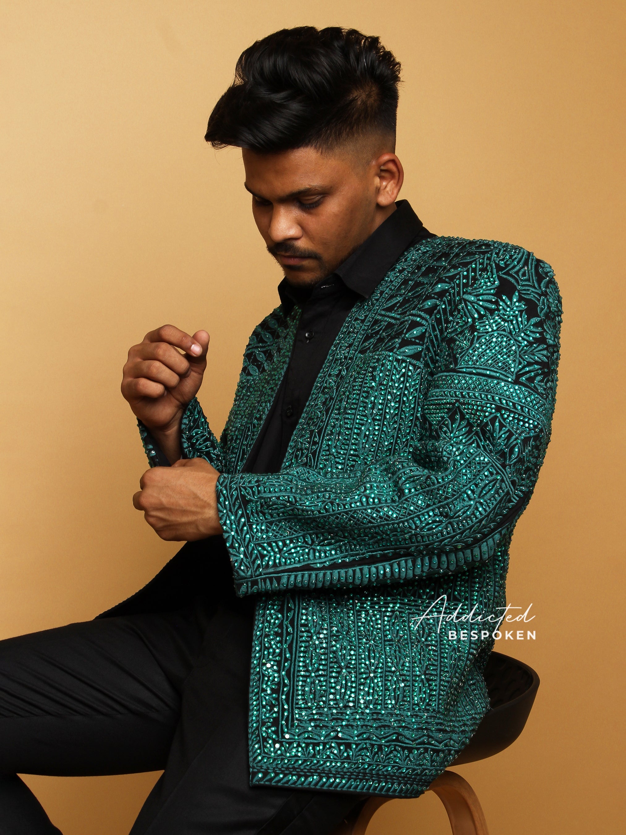 Premium Vintage Embellished Blazer Addicted Bespoken