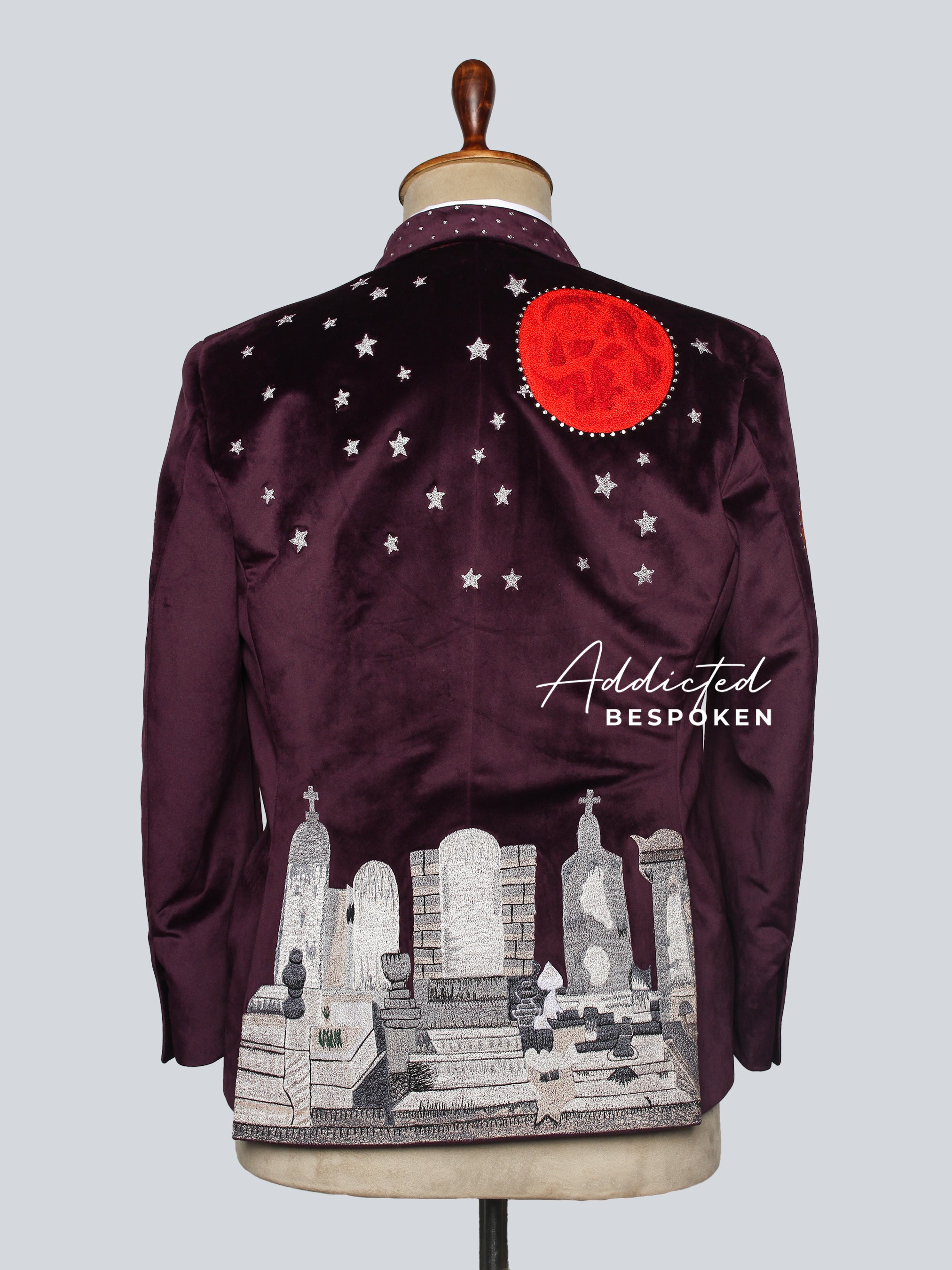 Sacred Disco Embroidered Statement Suit