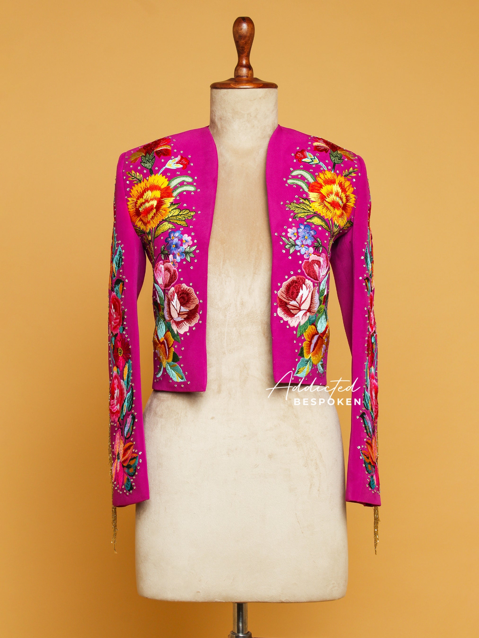 Blooming Fringe Blazer Addicted Bespoken