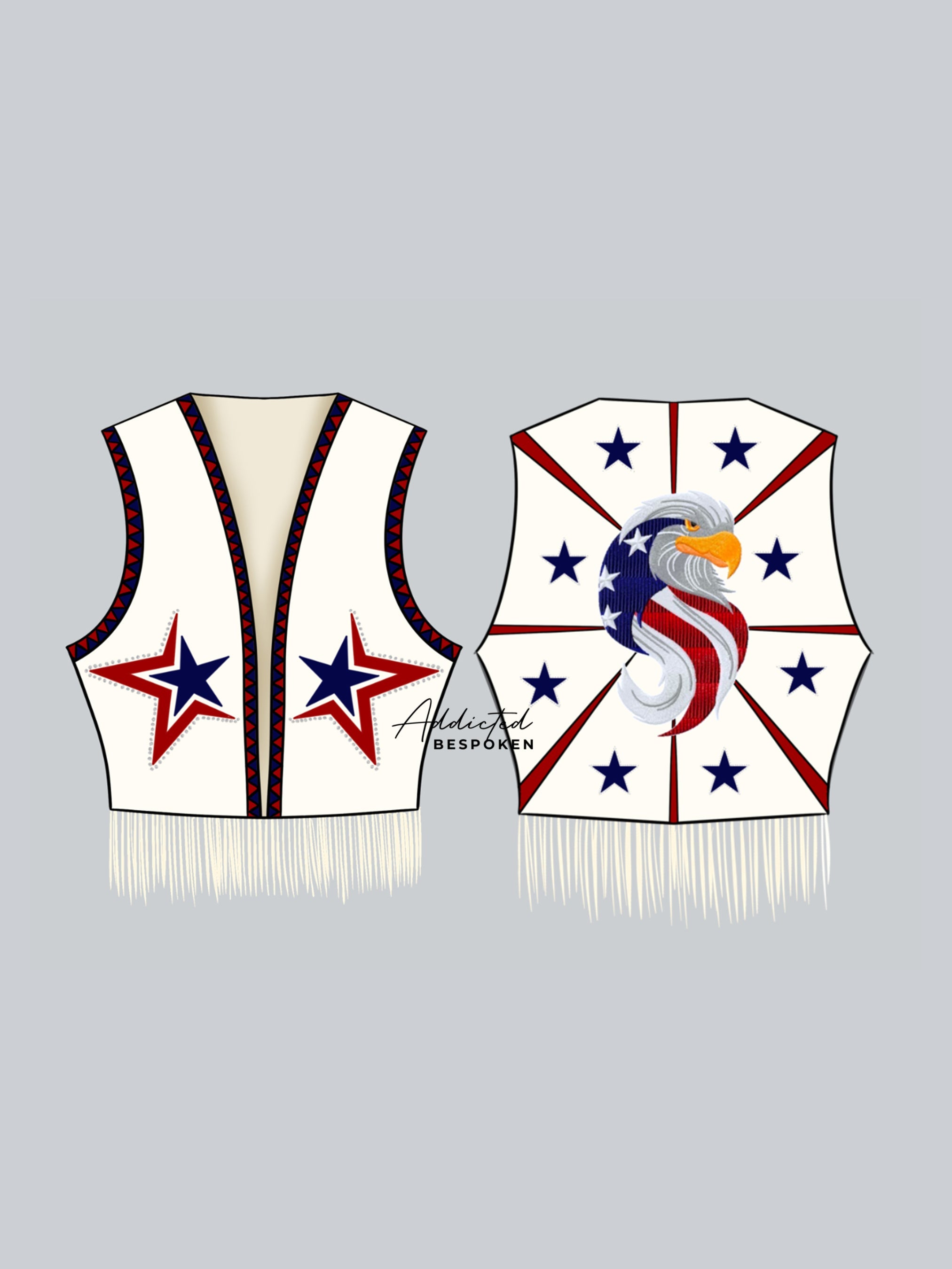 Patriotic Summer Dress Addicted Bespoken