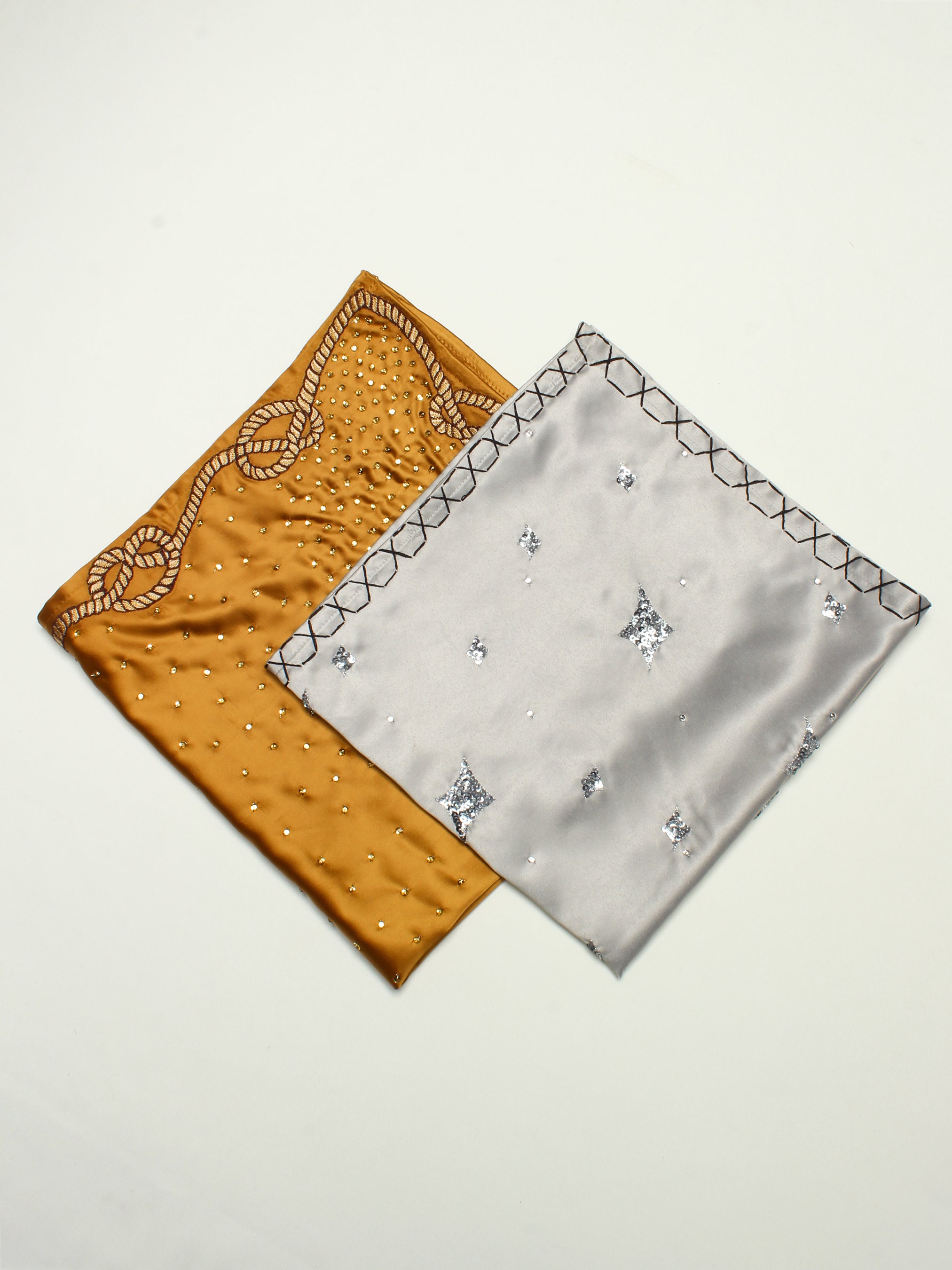 Satin Bandana Combo Set