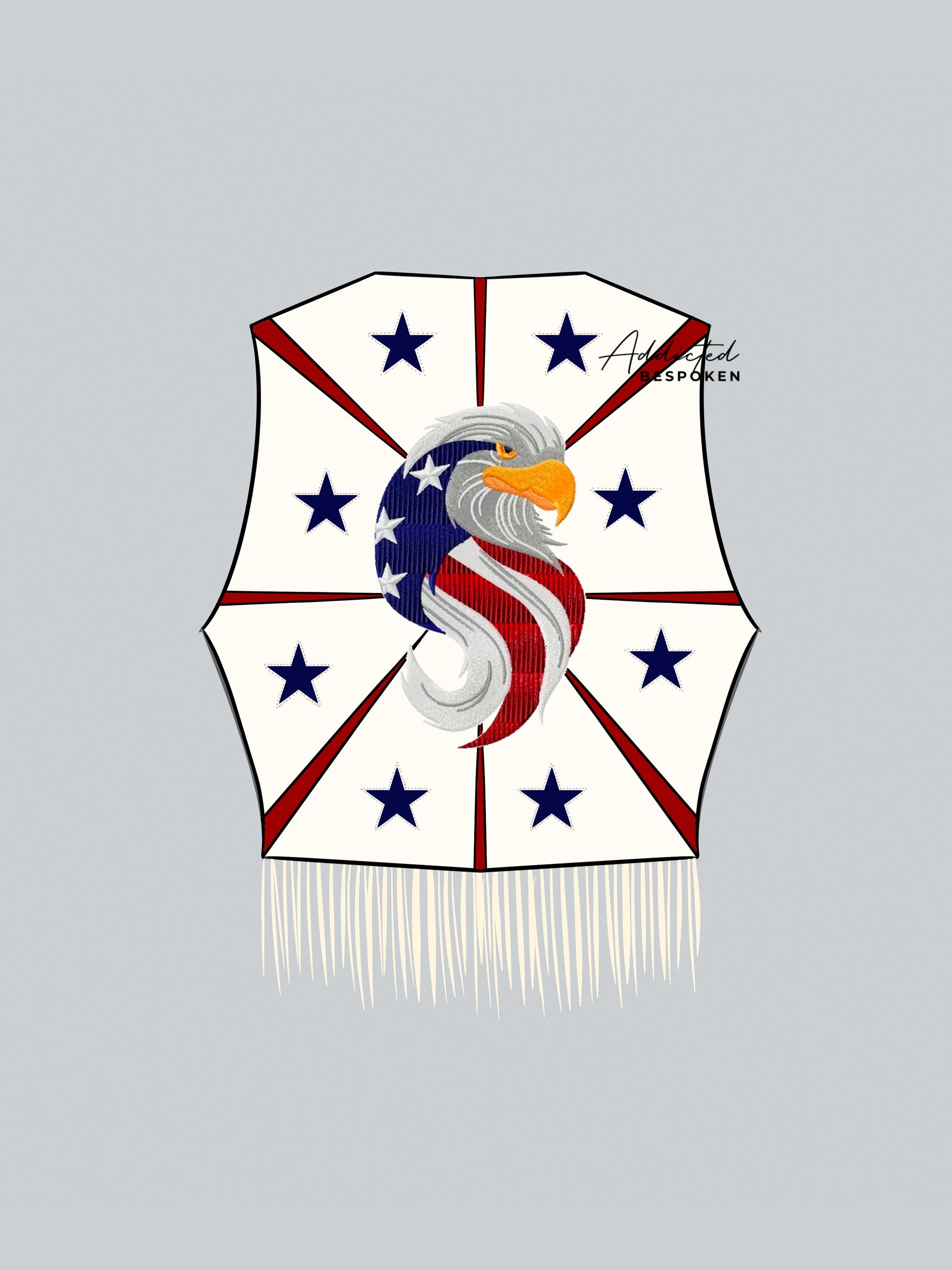 Patriotic Summer Dress Addicted Bespoken