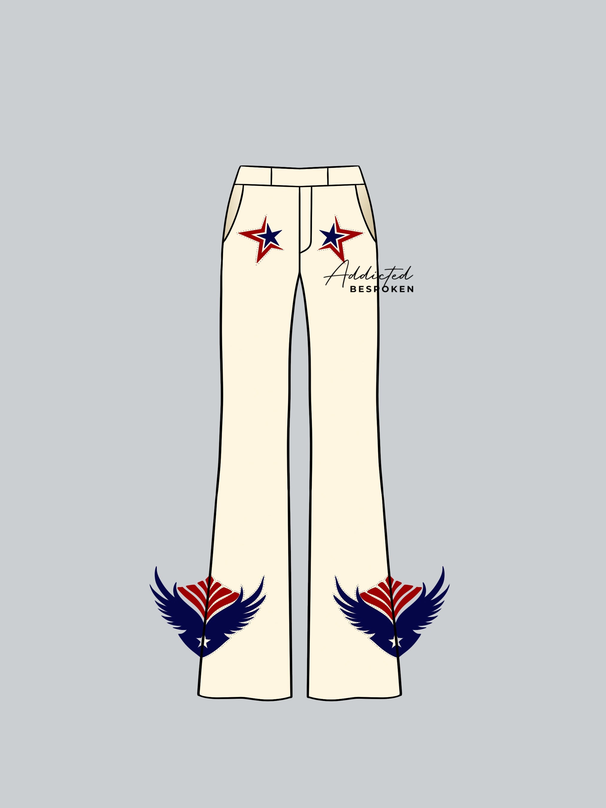 Patriotic Summer Dress Addicted Bespoken