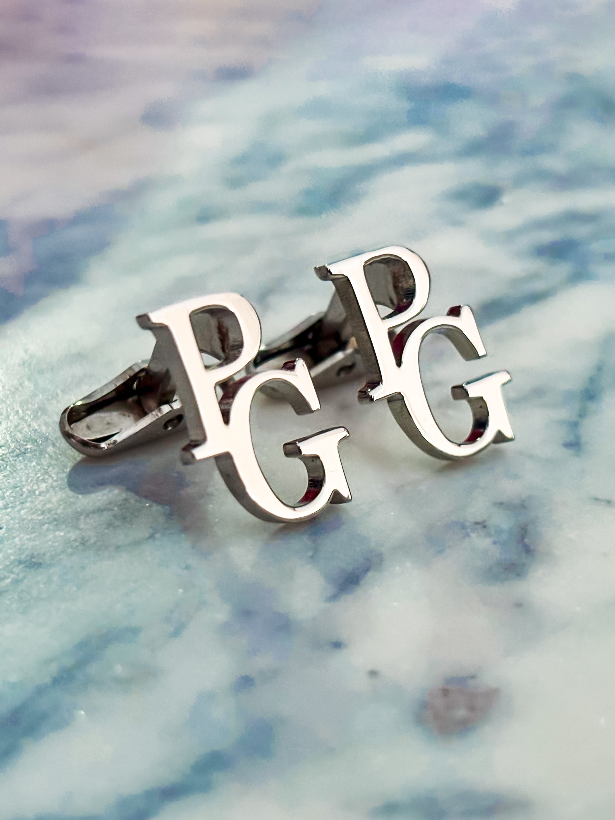 Customized Initials Cufflinks