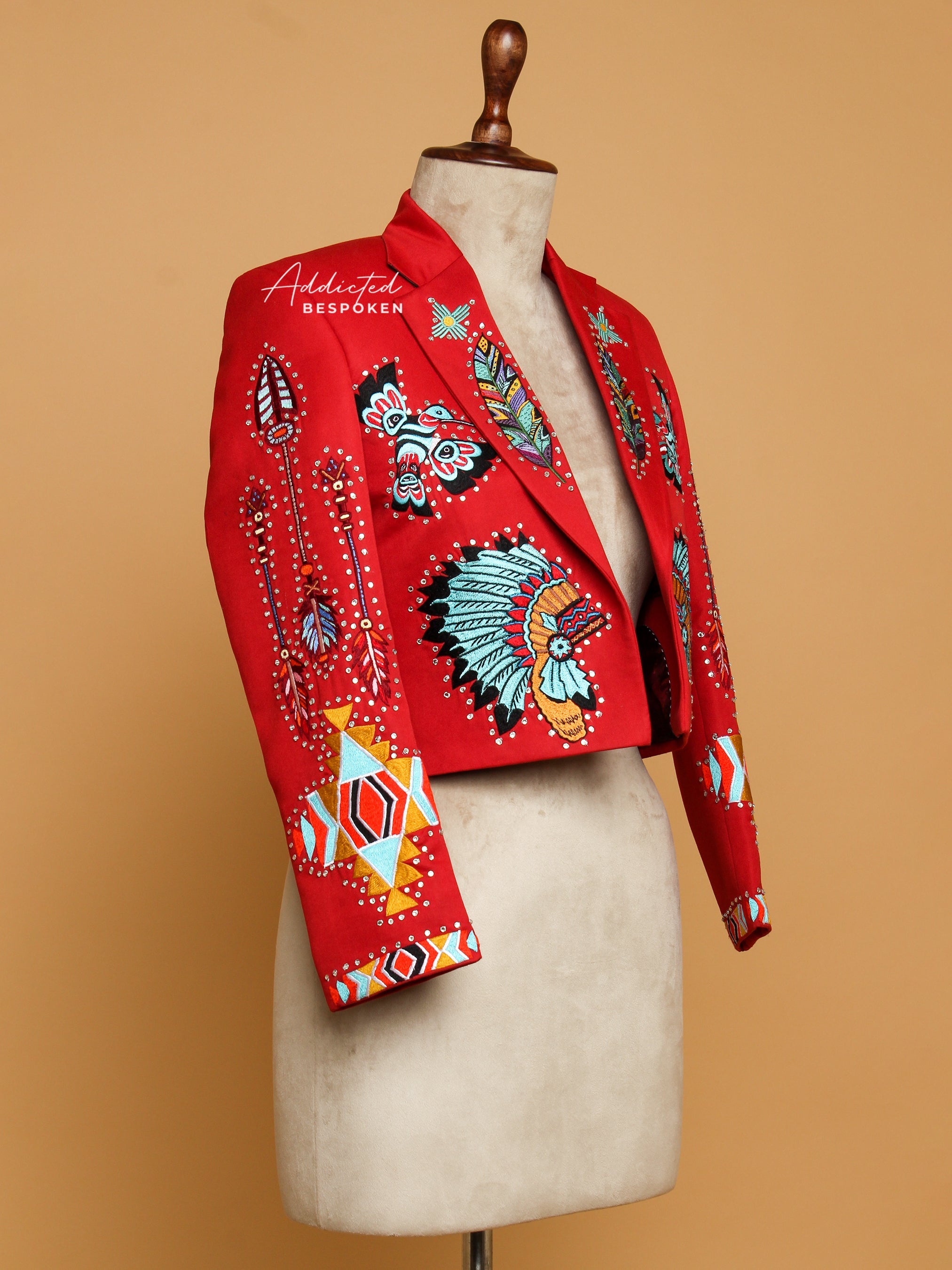 Tribal Heritage Inspired Jacket Addicted Bespoken