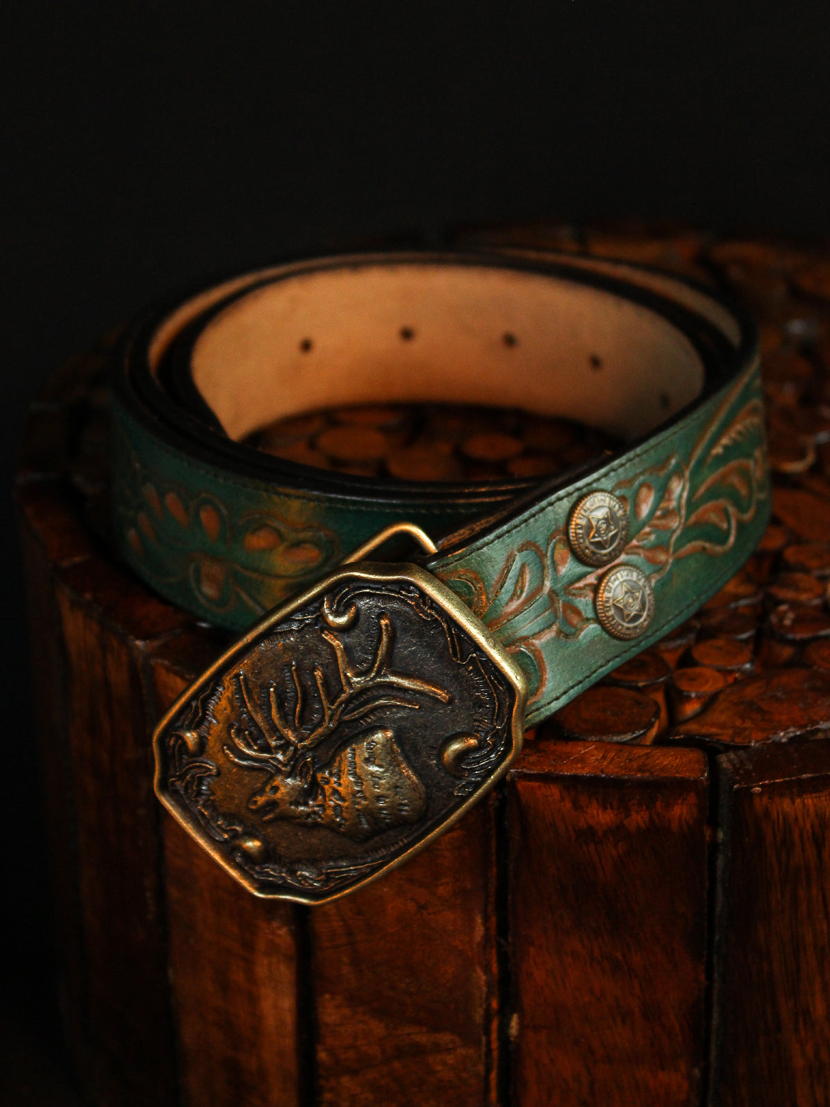 Vintage Leather Belt | Addicted Bespoken display picture 3