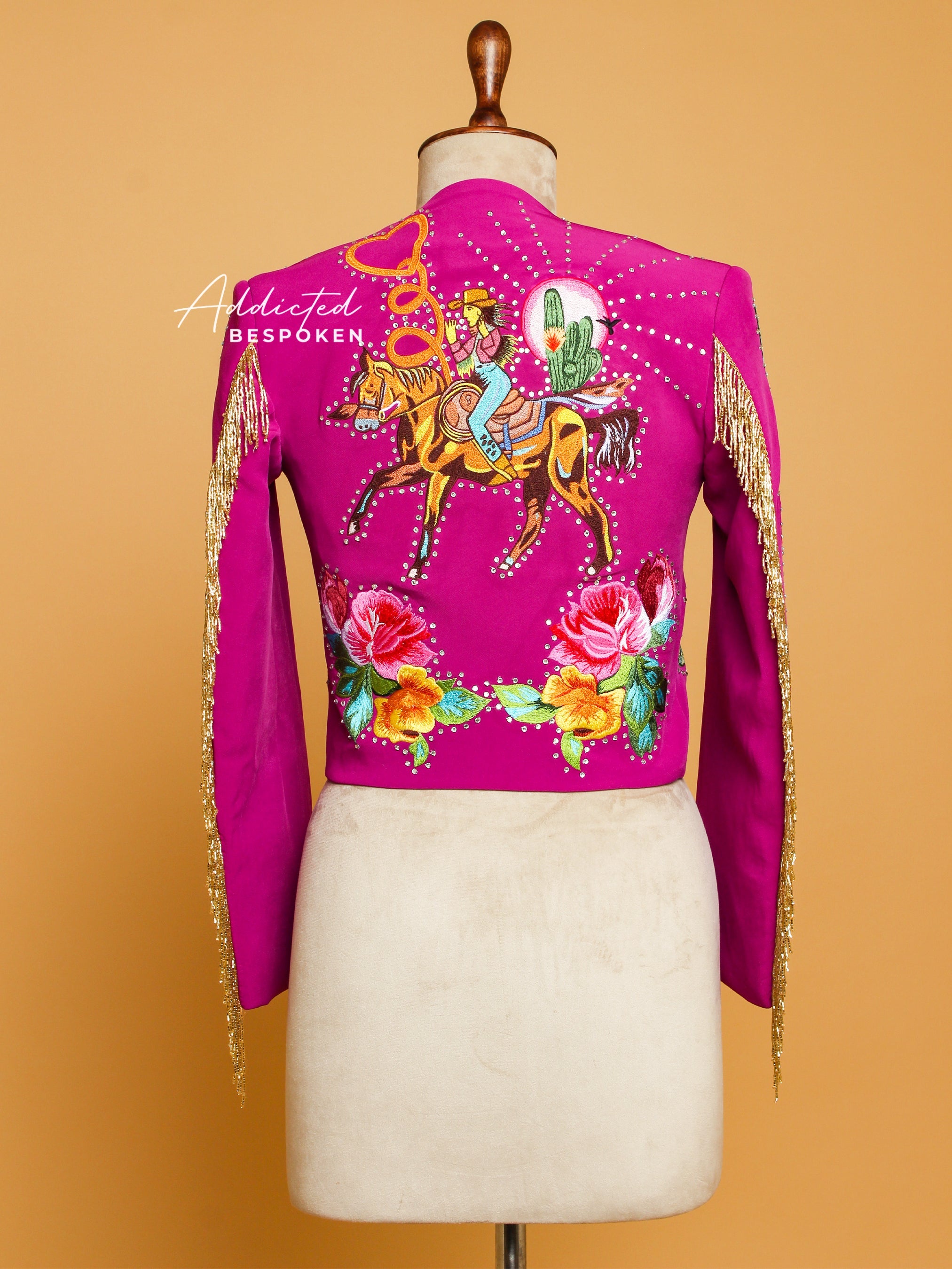 Blooming Fringe Blazer Addicted Bespoken