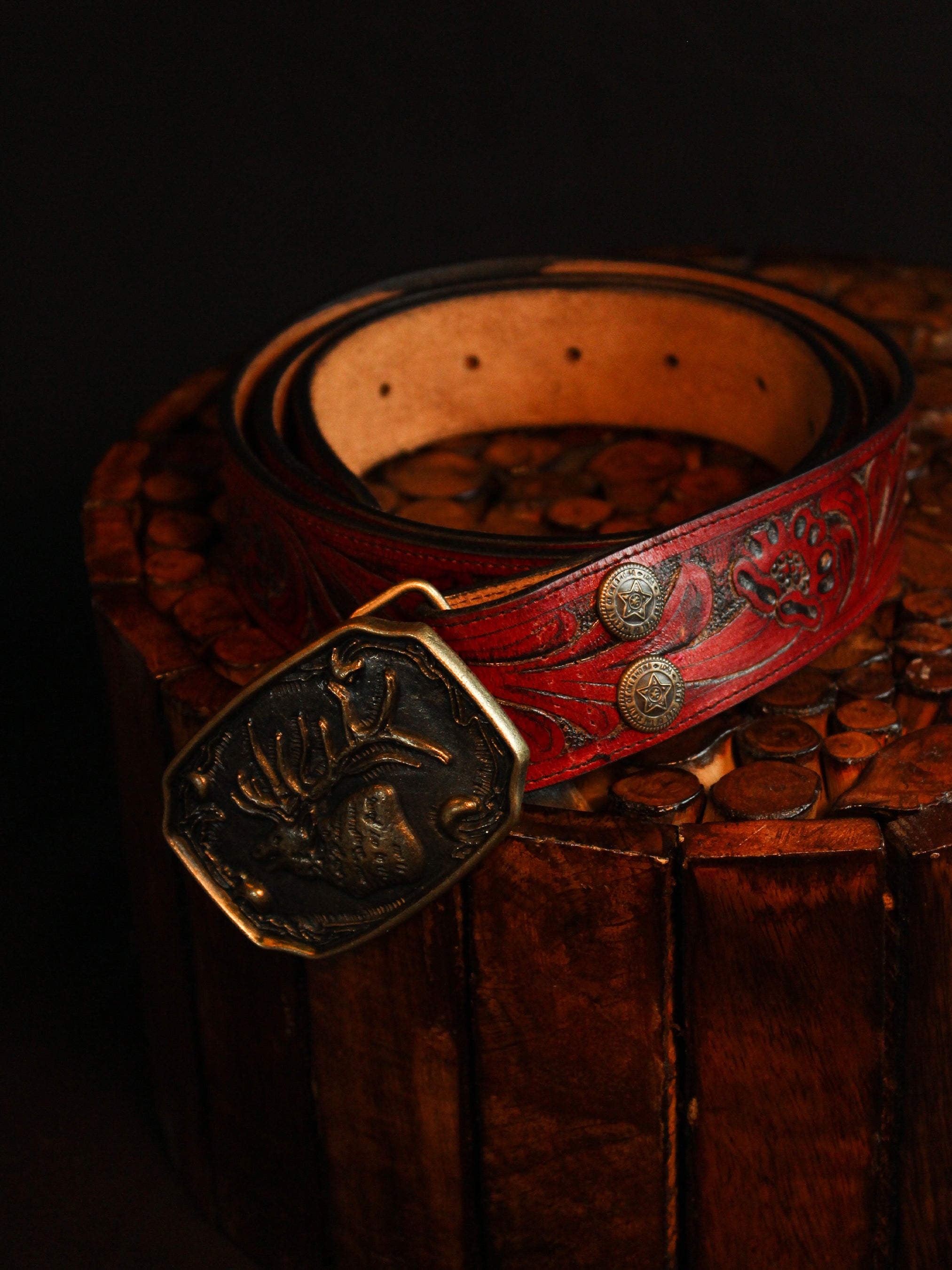 Wild West Leather Belt