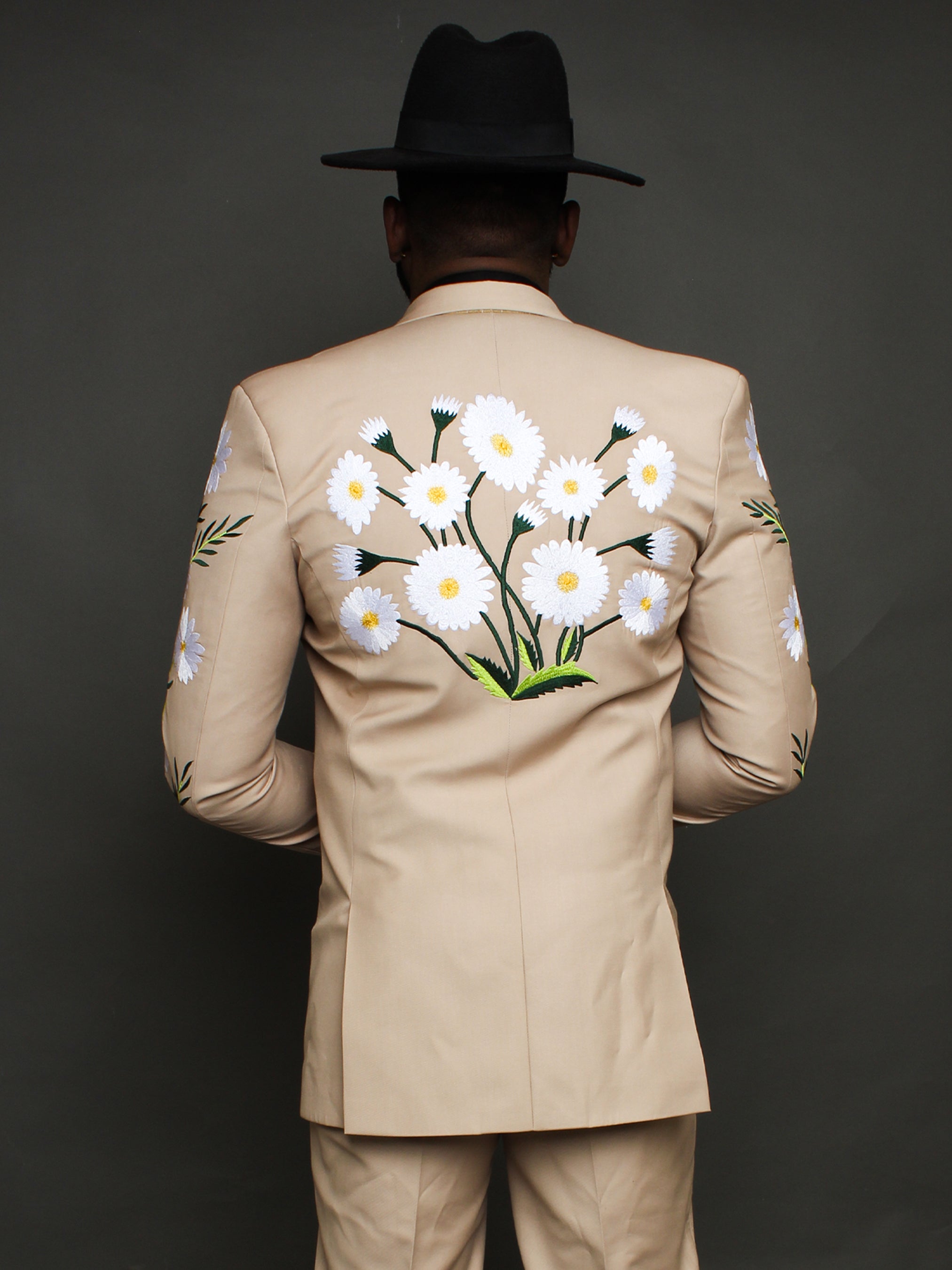 Daisy Floral Classic Suit Addicted Bespoken