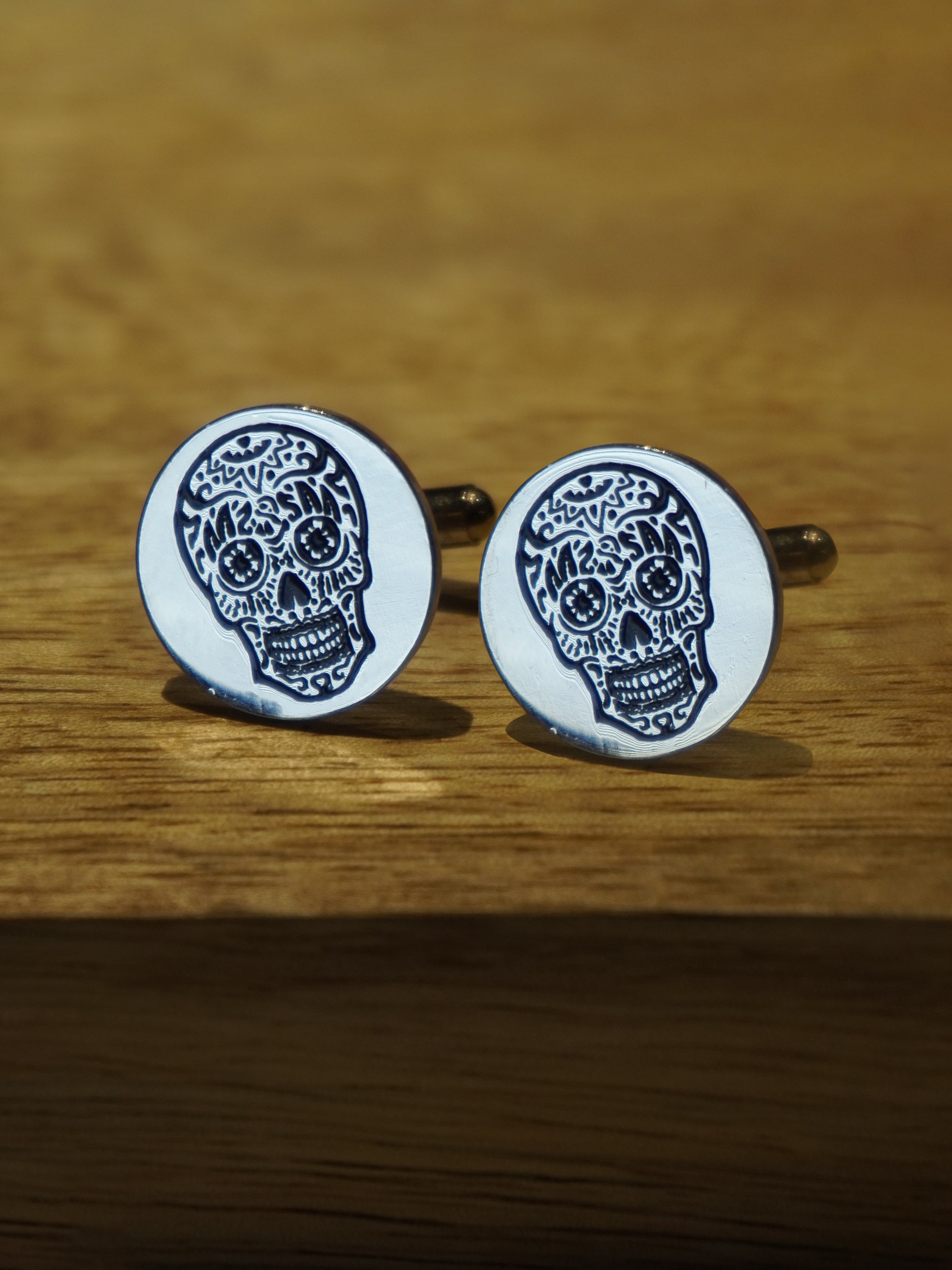 Stylish Silver Cufflinks