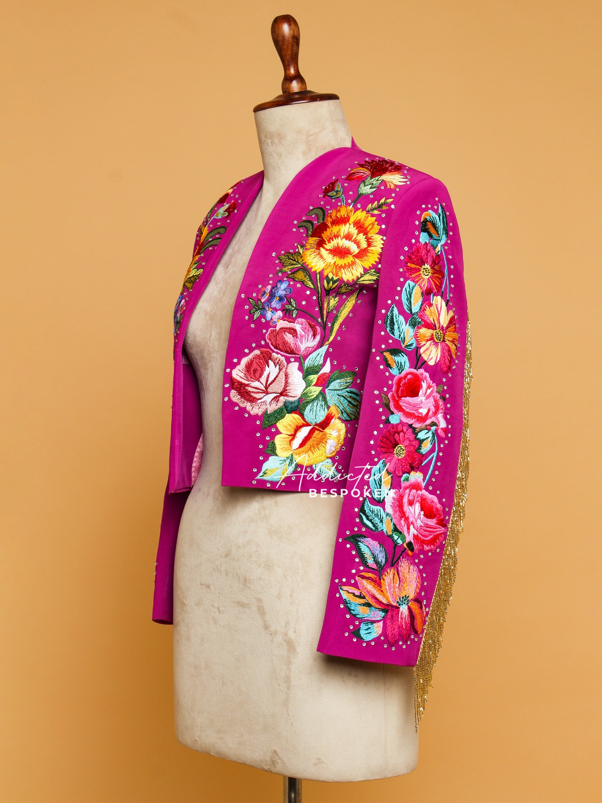 Blooming Fringe Blazer Addicted Bespoken