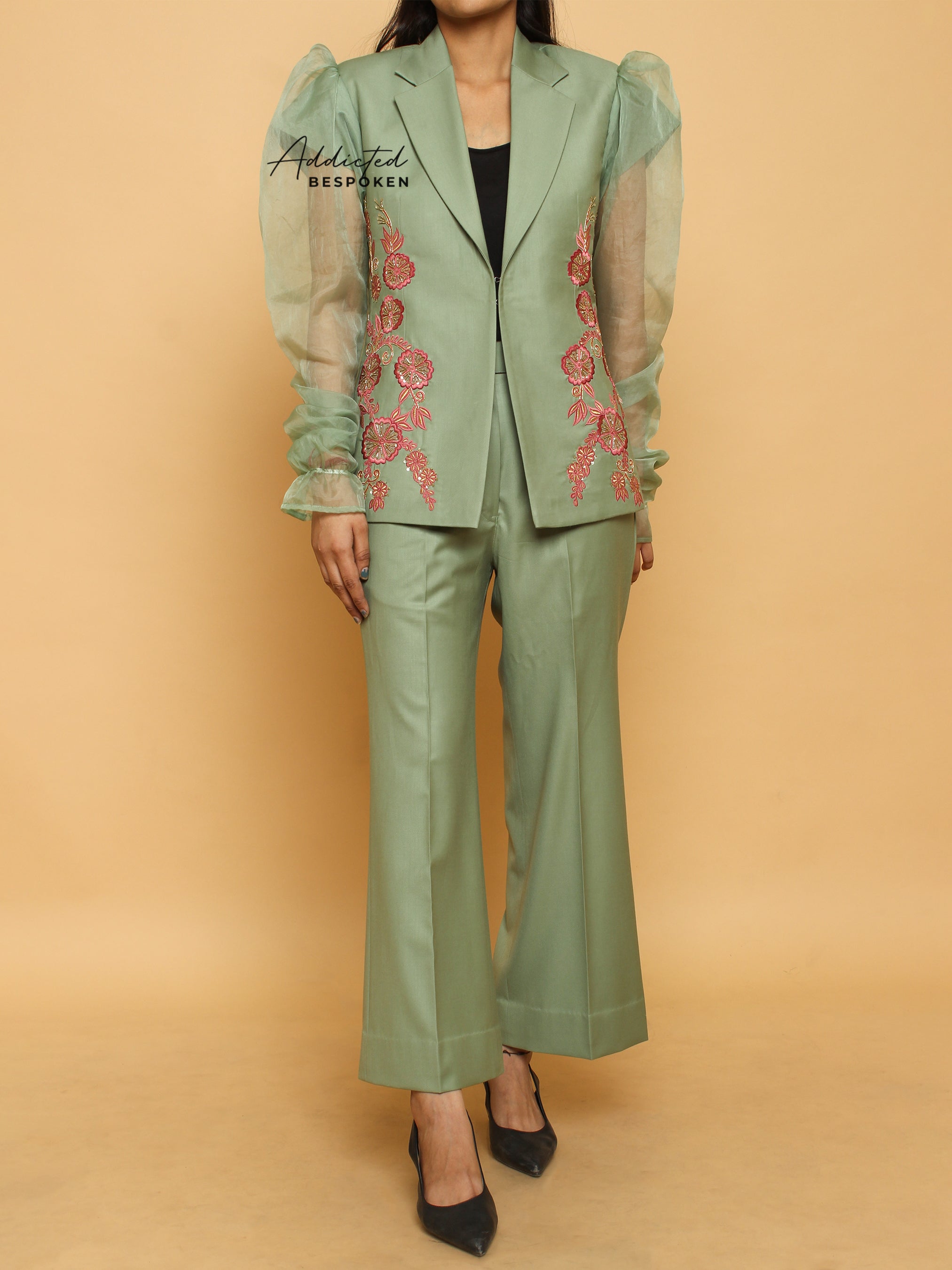 Blossom Embroidered Attire