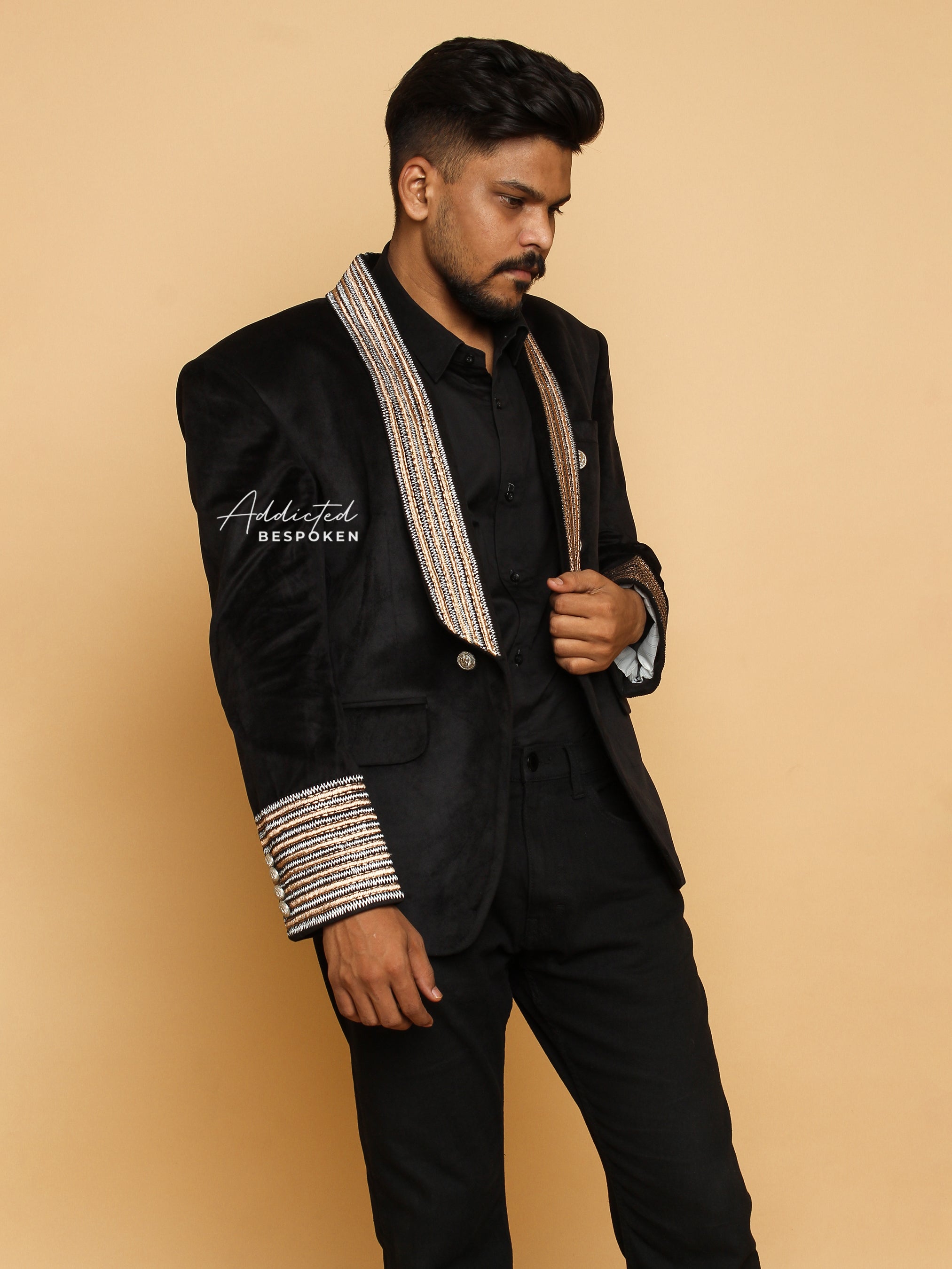 Modern Luxe Embroidered Blazer (CLS)