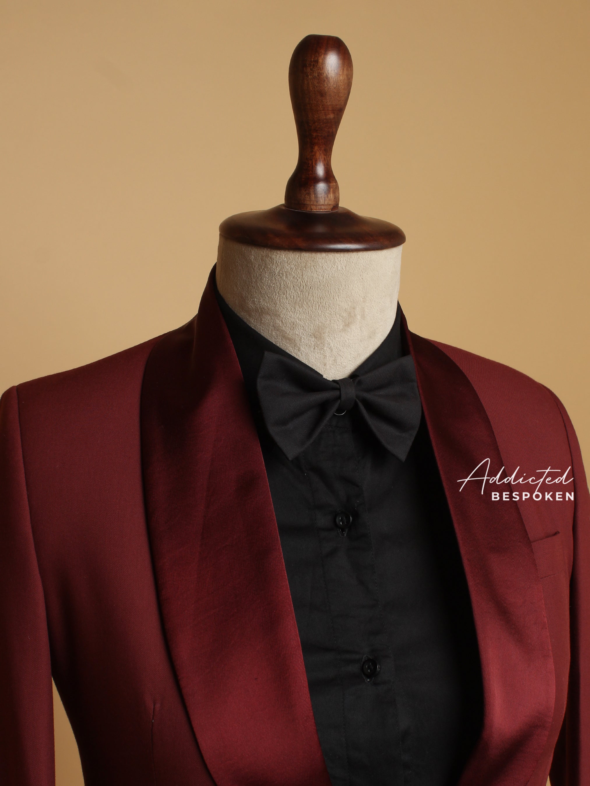 Wine Tuxedo Suit Addicted Bespoken