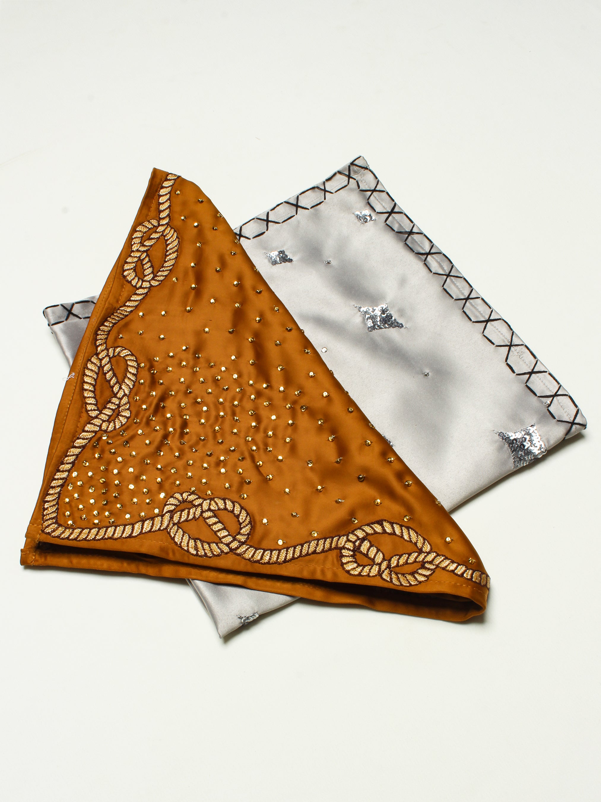 Satin Bandana Combo Set