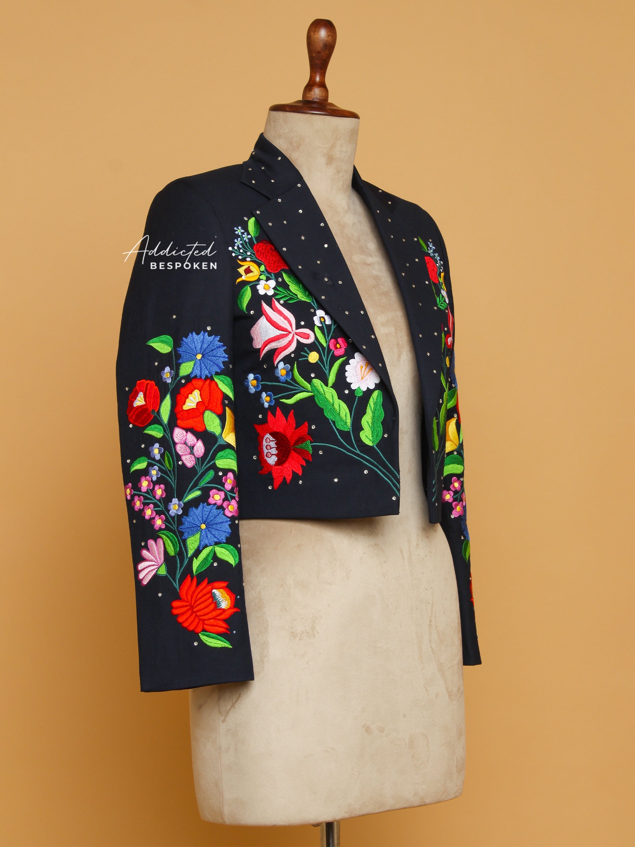 Botanical Embroidered Jacket Addicted Bespoken