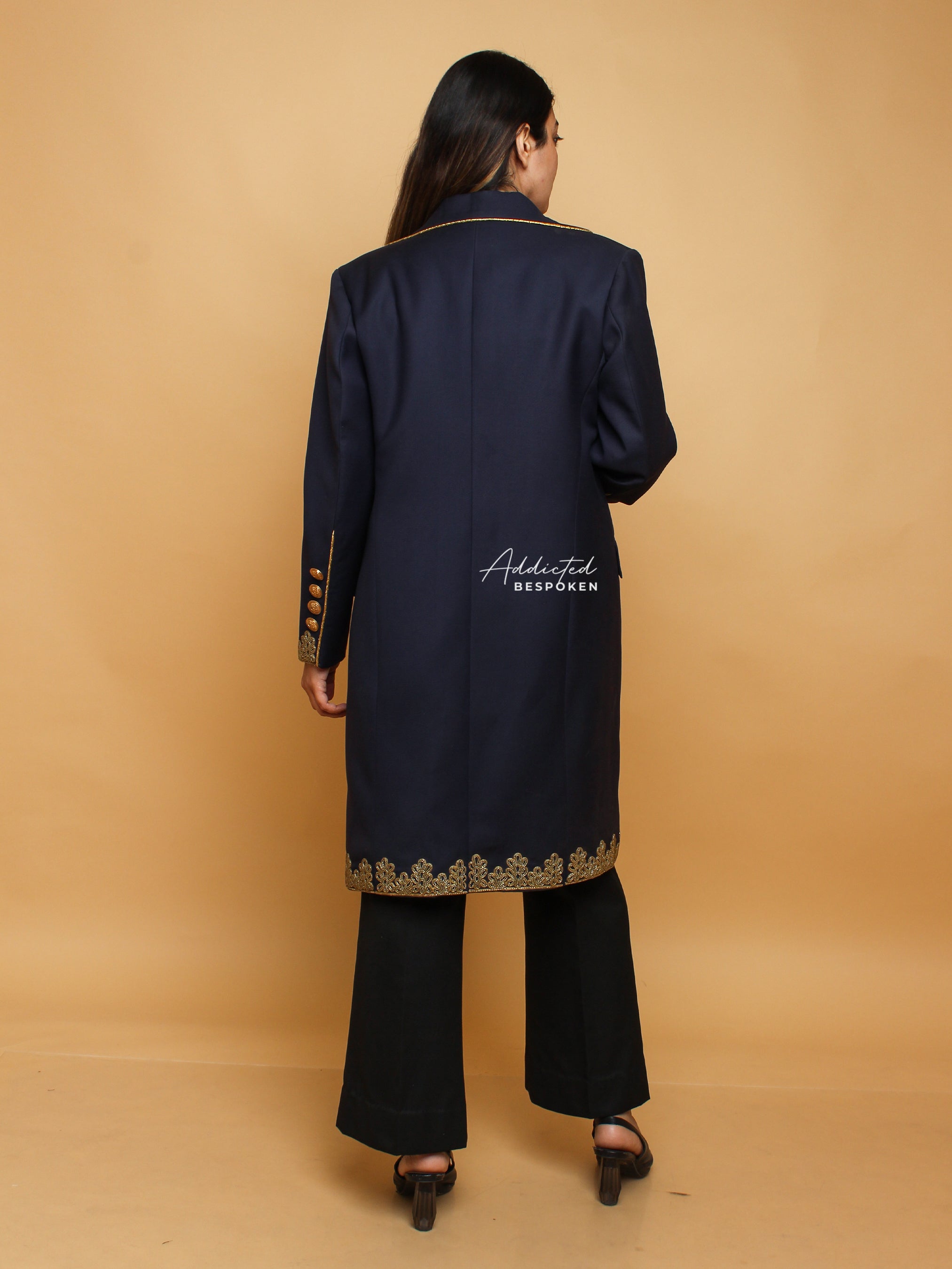 Embroidered Cocktail Blazer (CLS) Addicted Bespoken