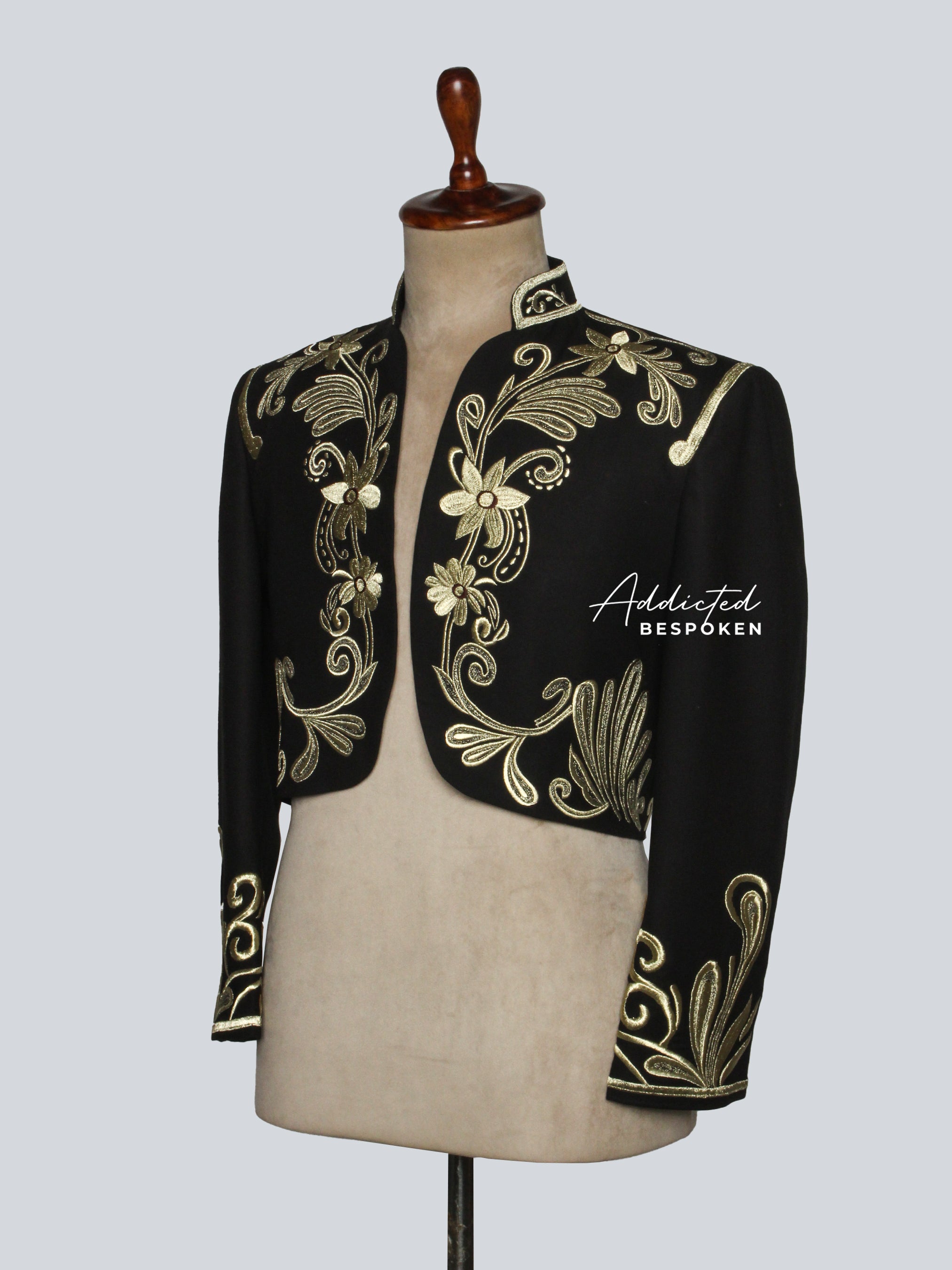 Signature Charro Bolero Embroidered Jacket