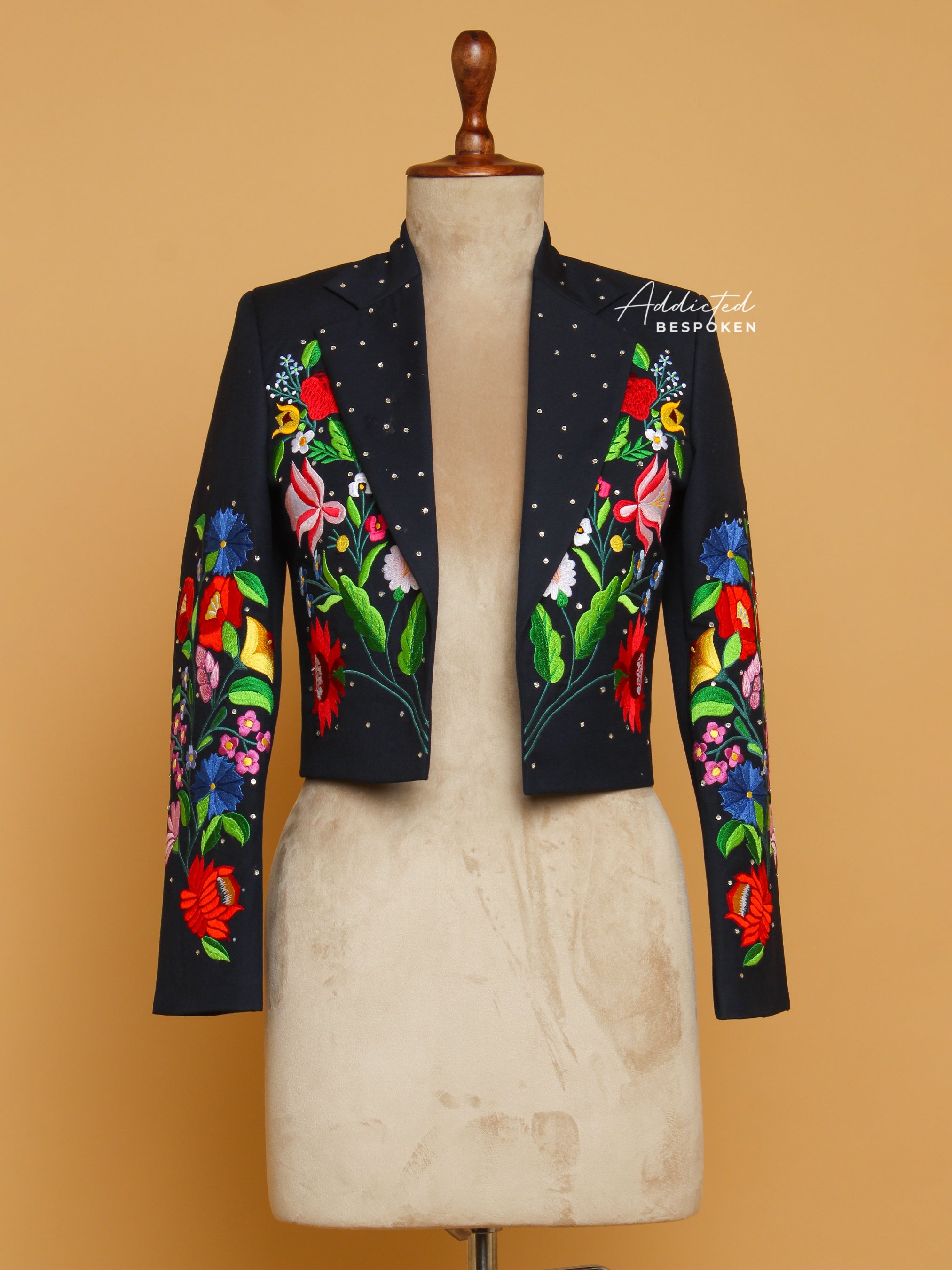 Botanical Embroidered Jacket Addicted Bespoken