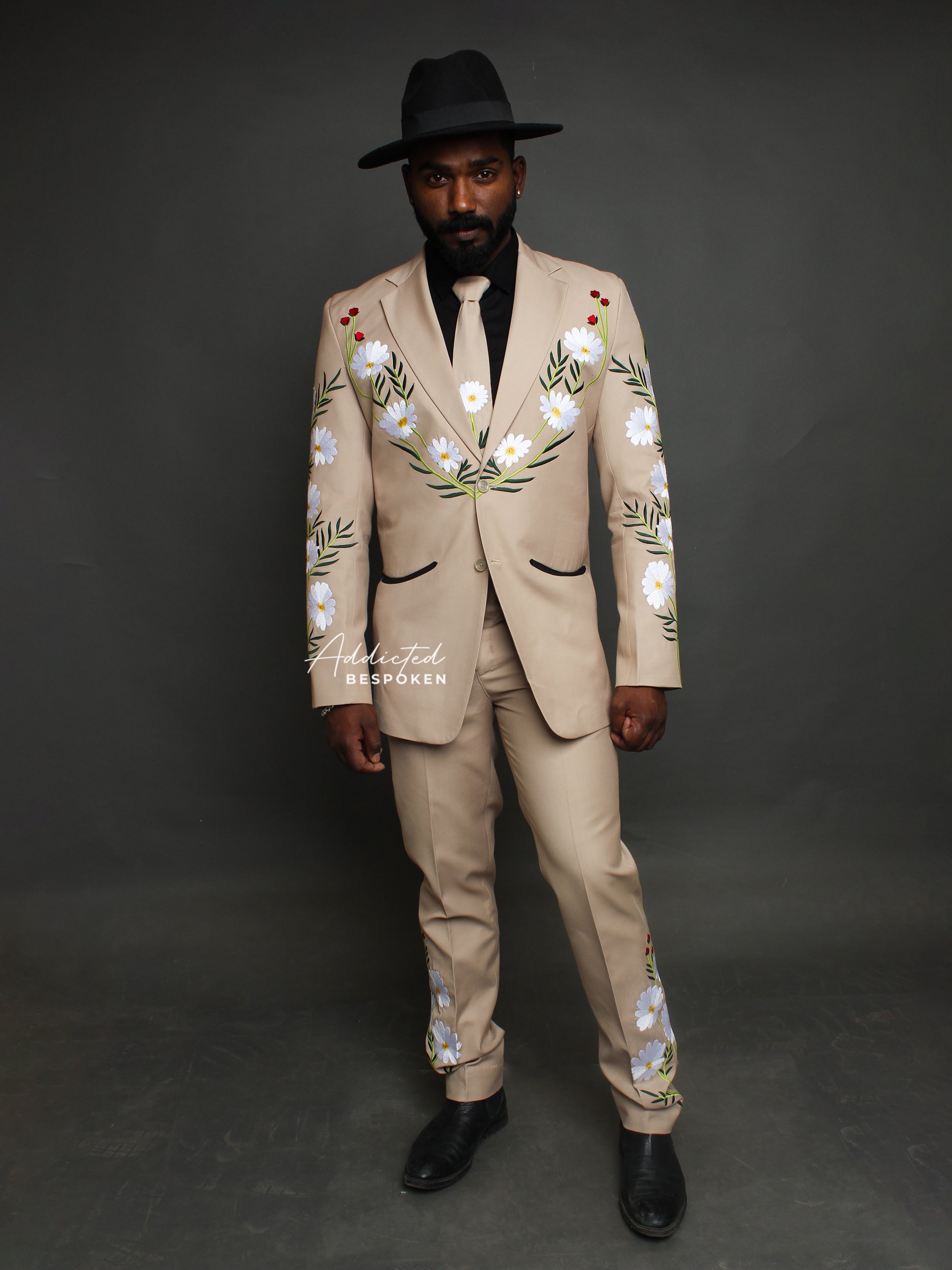 Daisy Floral Classic Suit Addicted Bespoken