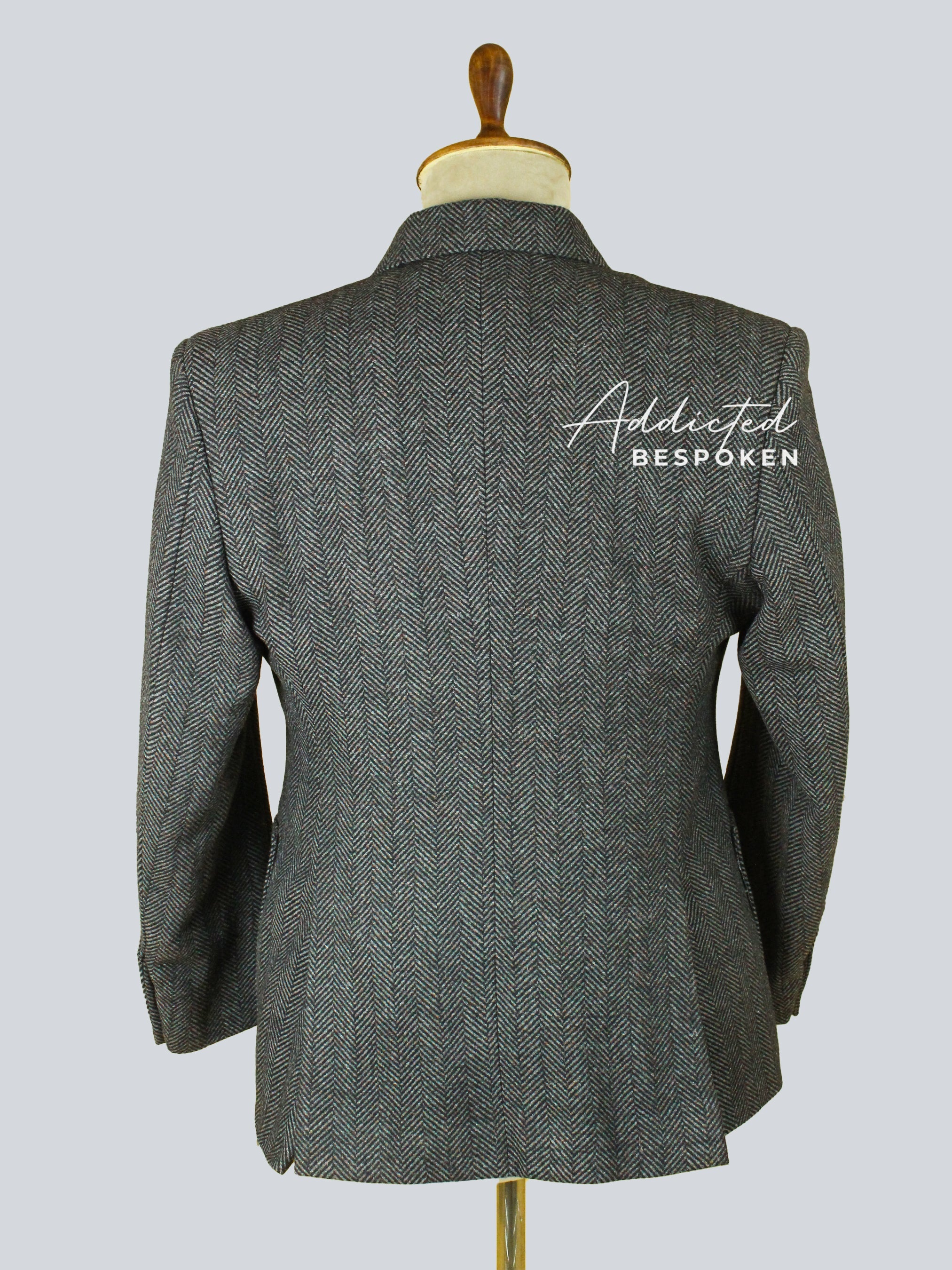 Vintage-Inspired Tailored Blazer Addicted Bespoken