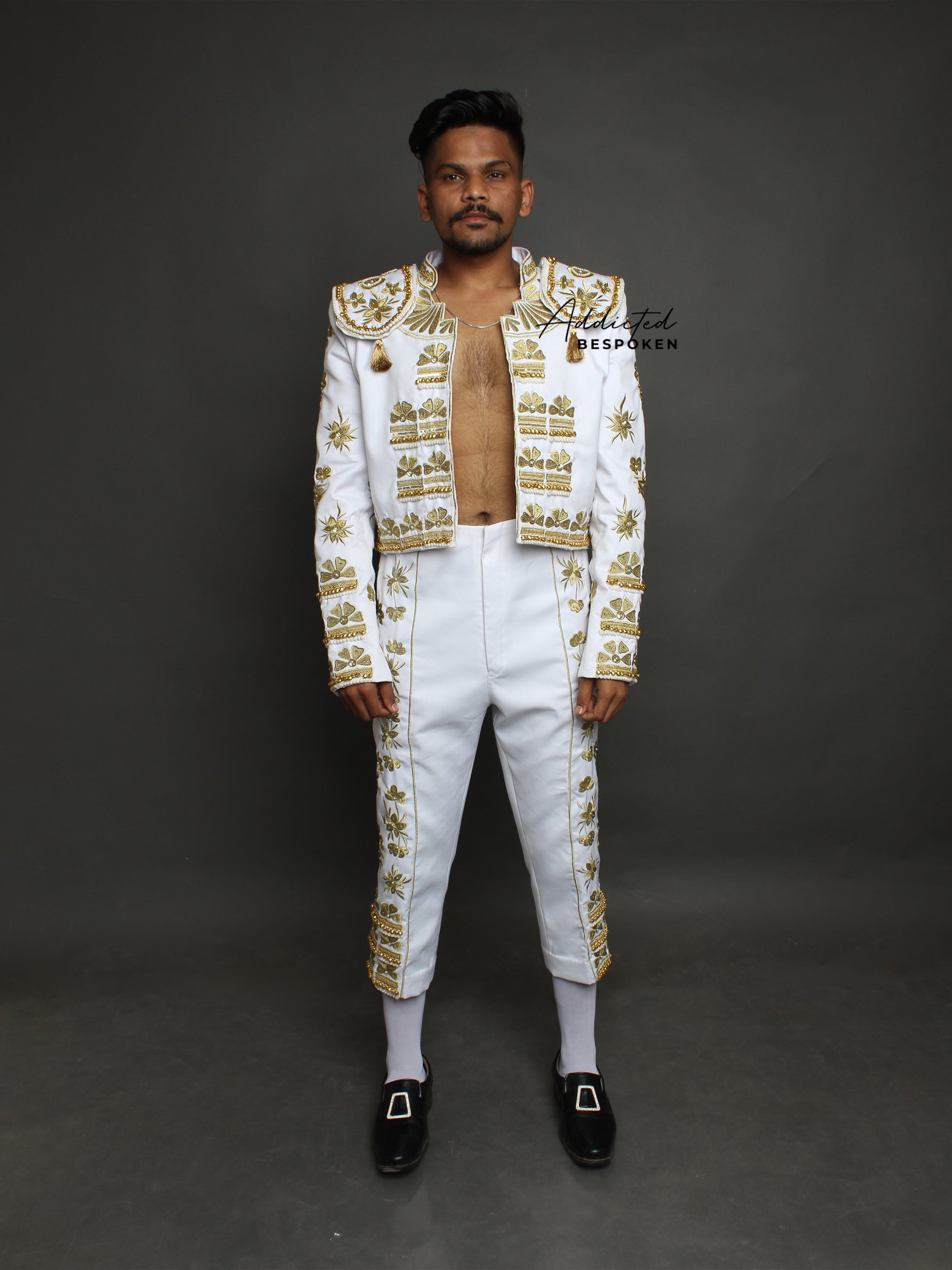 Elegant Bullfighter-Inspired Matador Suit Addicted Bespoken